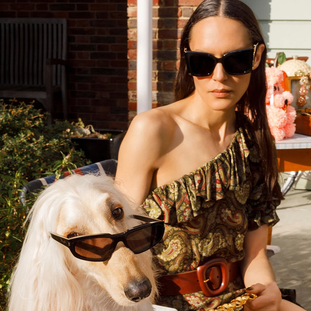 Le modèle slm119 BLAZE de la Maison Saint Laurent, icône eyewear