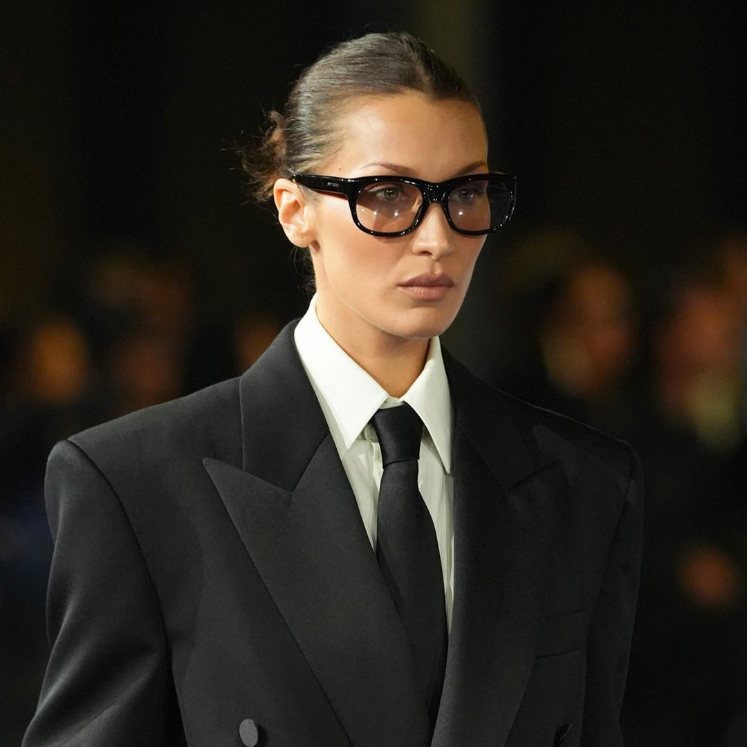 Les célébrités en Saint Laurent à la fashion week printemps été 2025