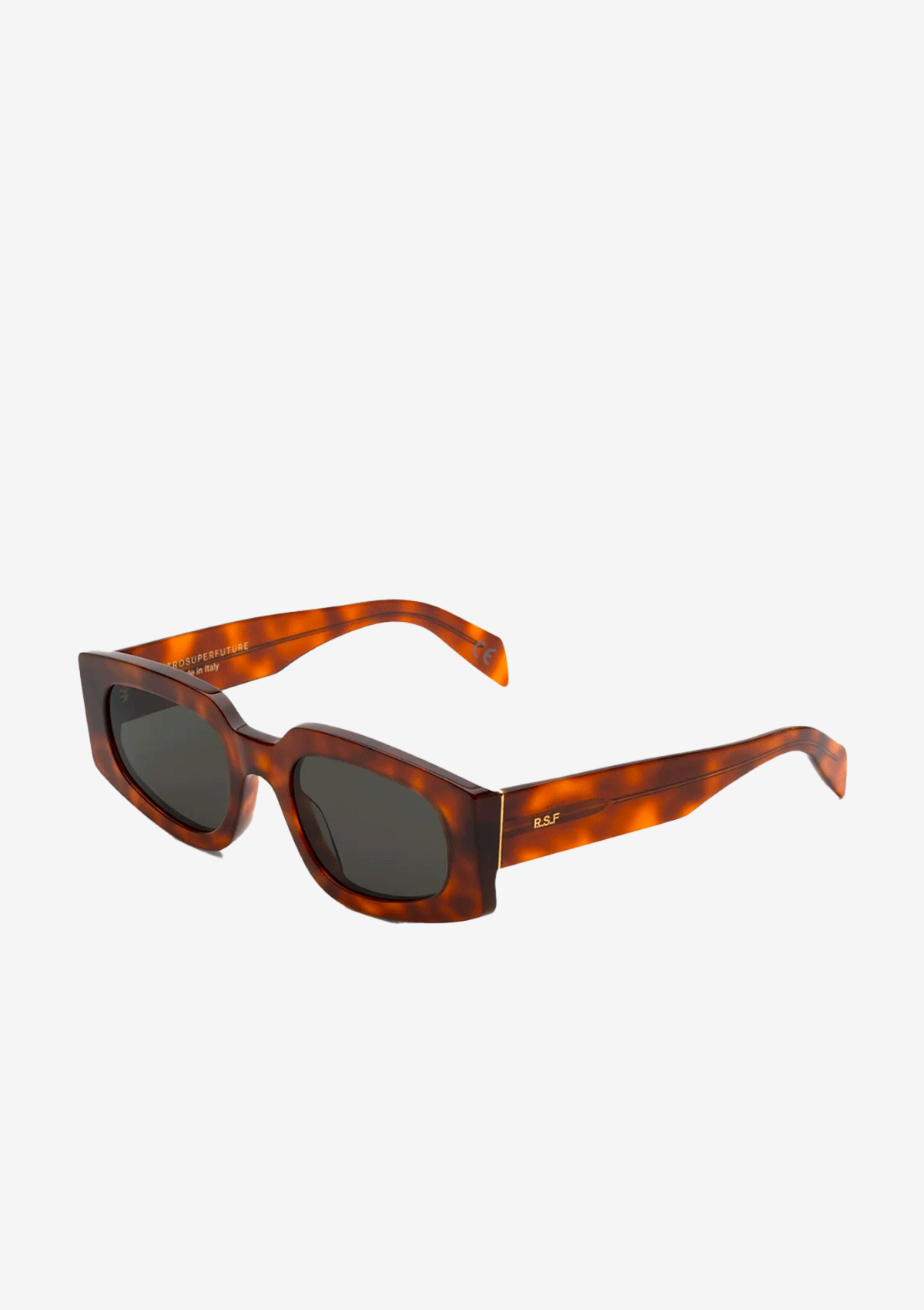 Lunette de soleil Retrosuperfuture TETRA Marron Écaille
