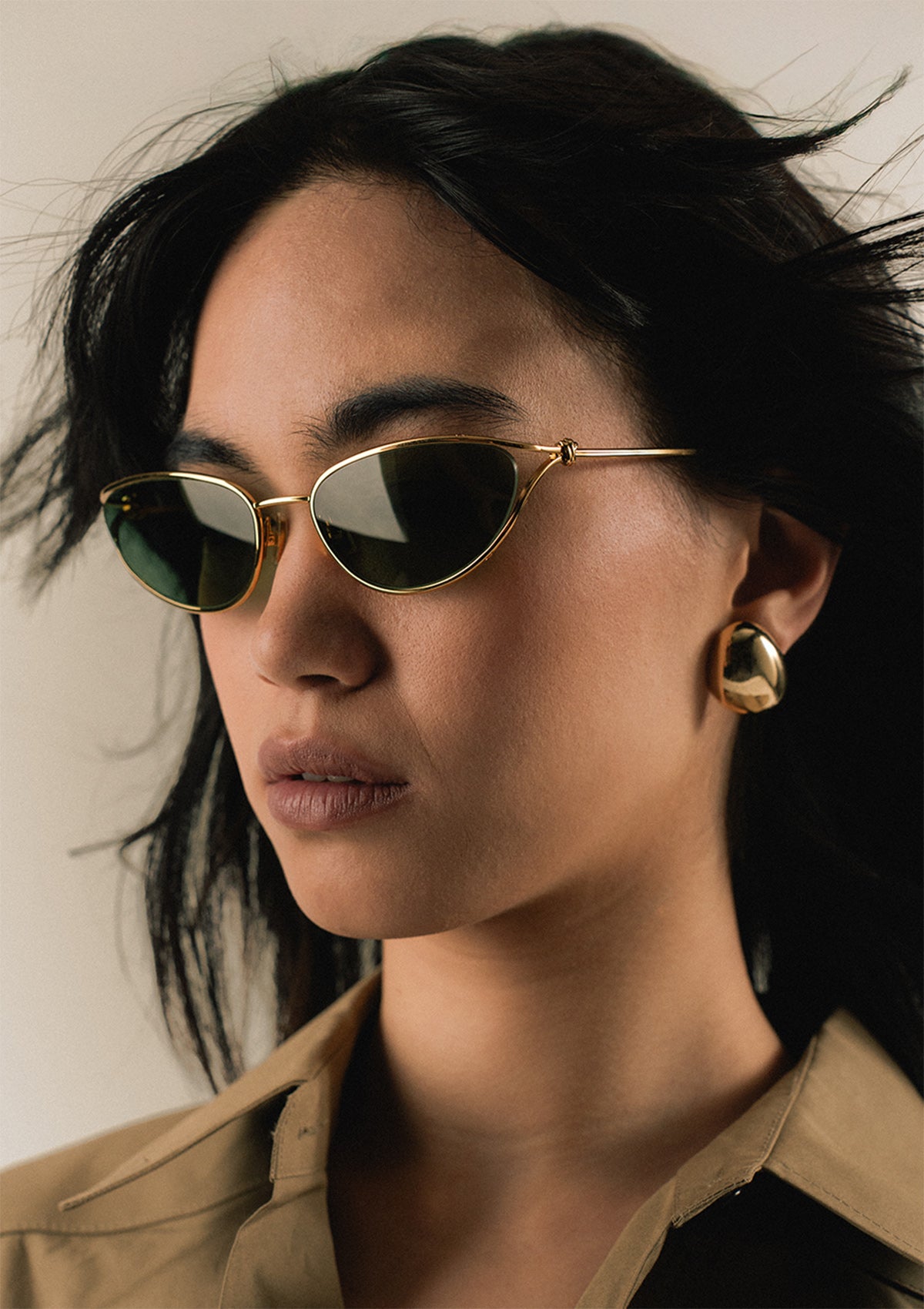 Lunette de soleil BOTTEGA VENETA BV1330S Doré