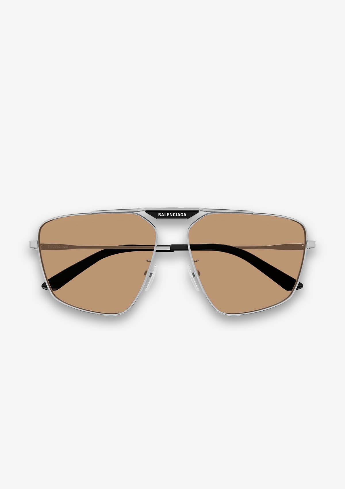 Lunette de soleil Balenciaga BB0246SA Ruthénium