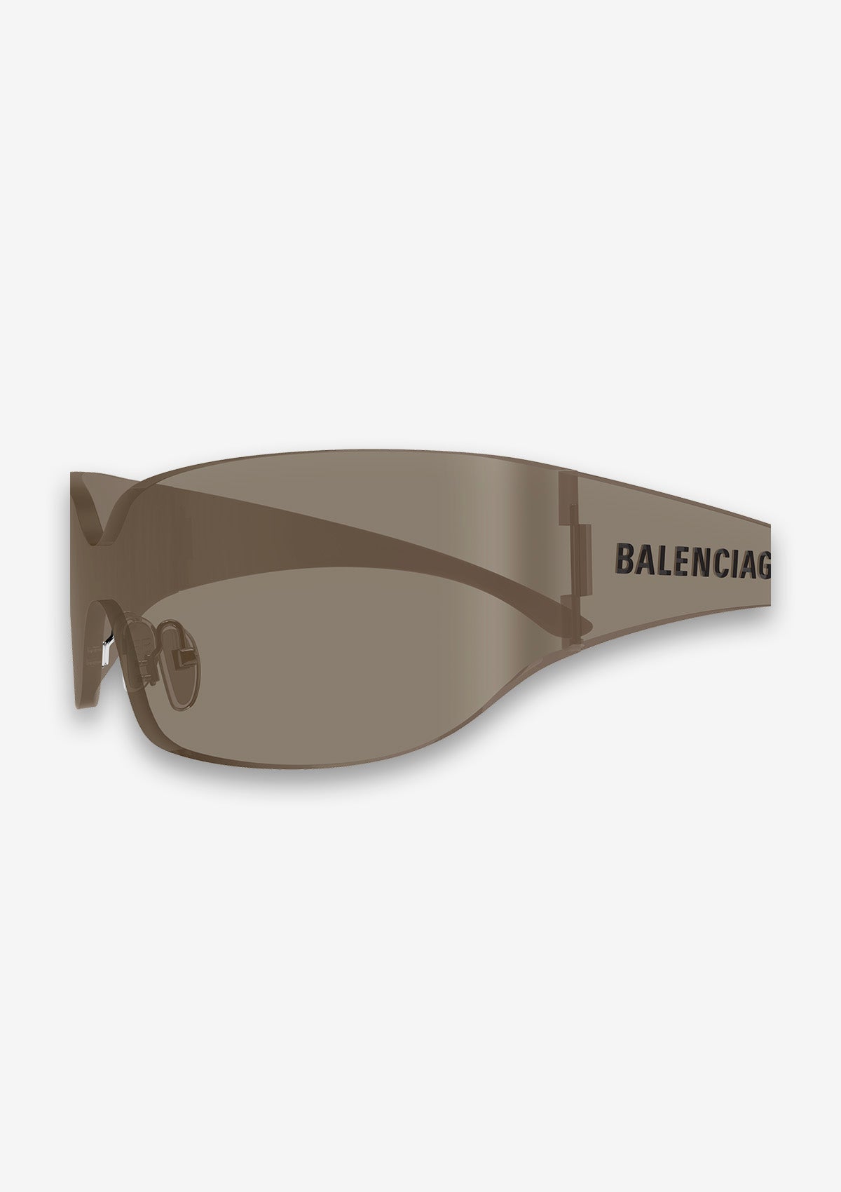 Lunette de soleil Balenciaga BB0421S Brun