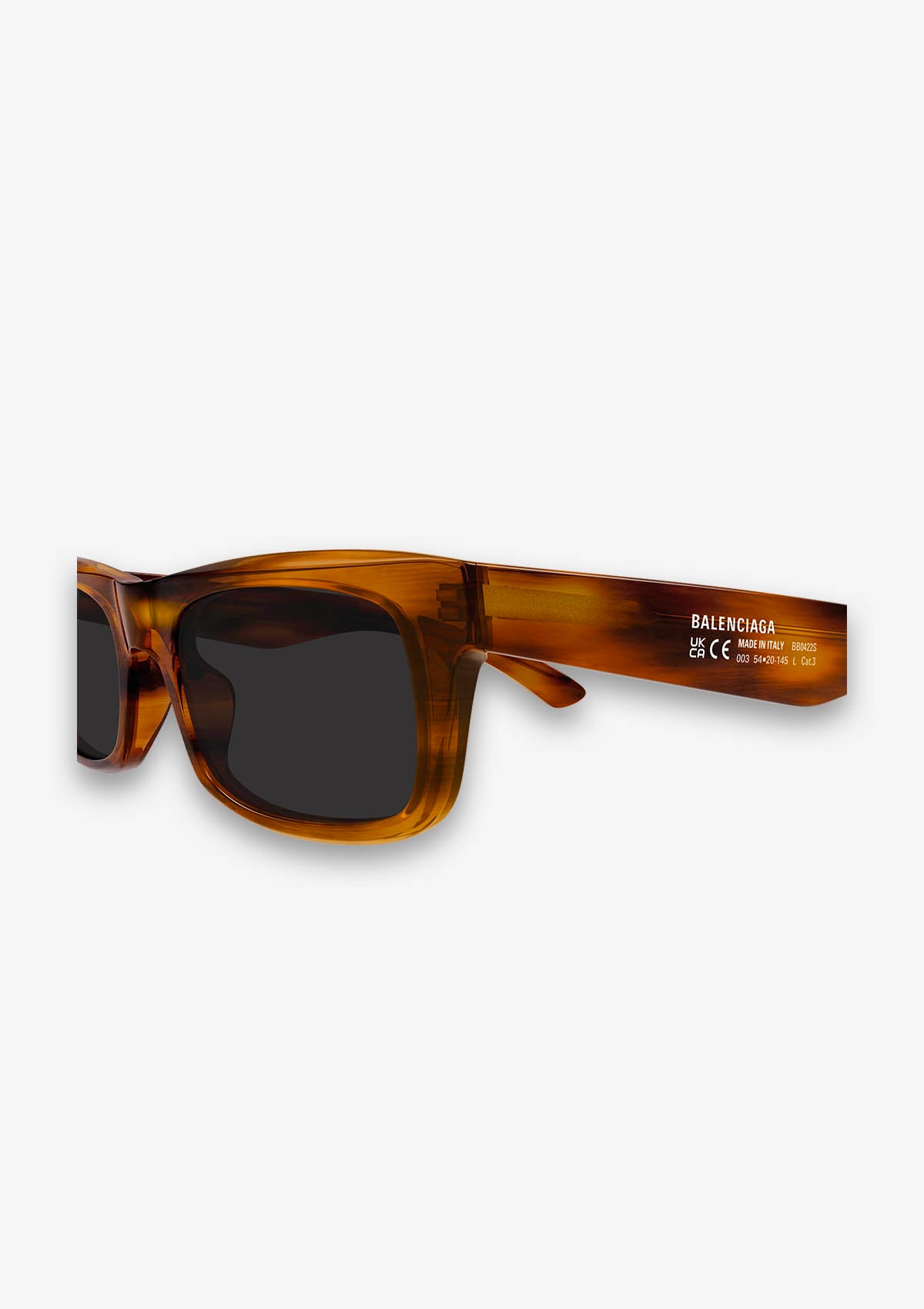 Lunette de soleil Balenciaga BB0422S Brun