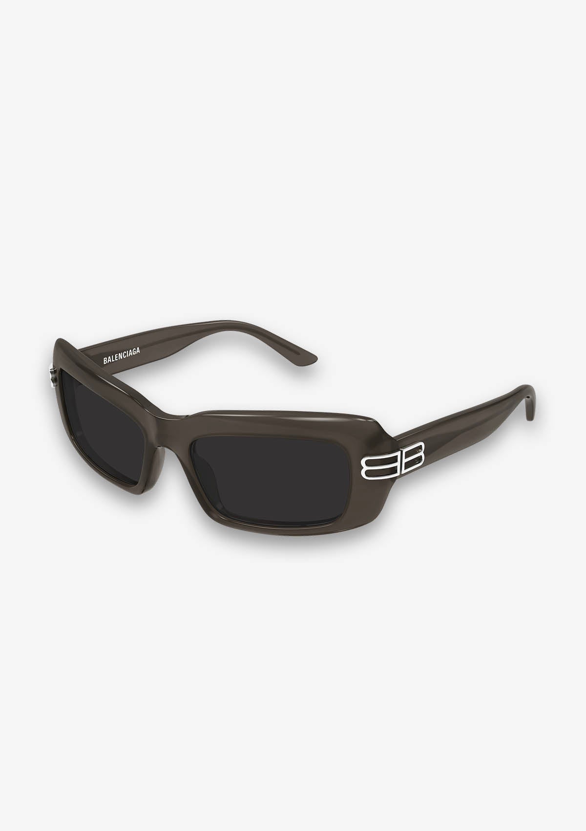Lunette de soleil Balenciaga BB0432S Gris