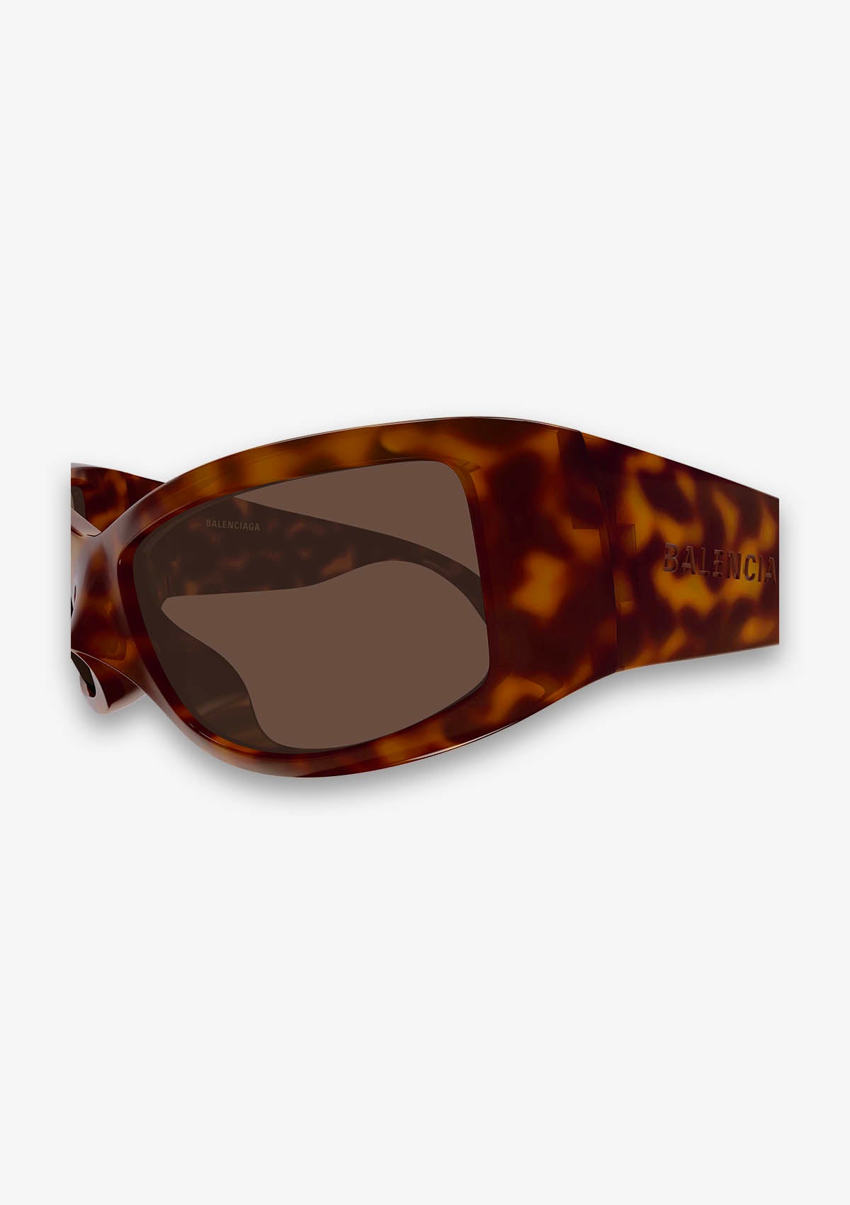 Lunette de soleil Balenciaga BB0461S Havane