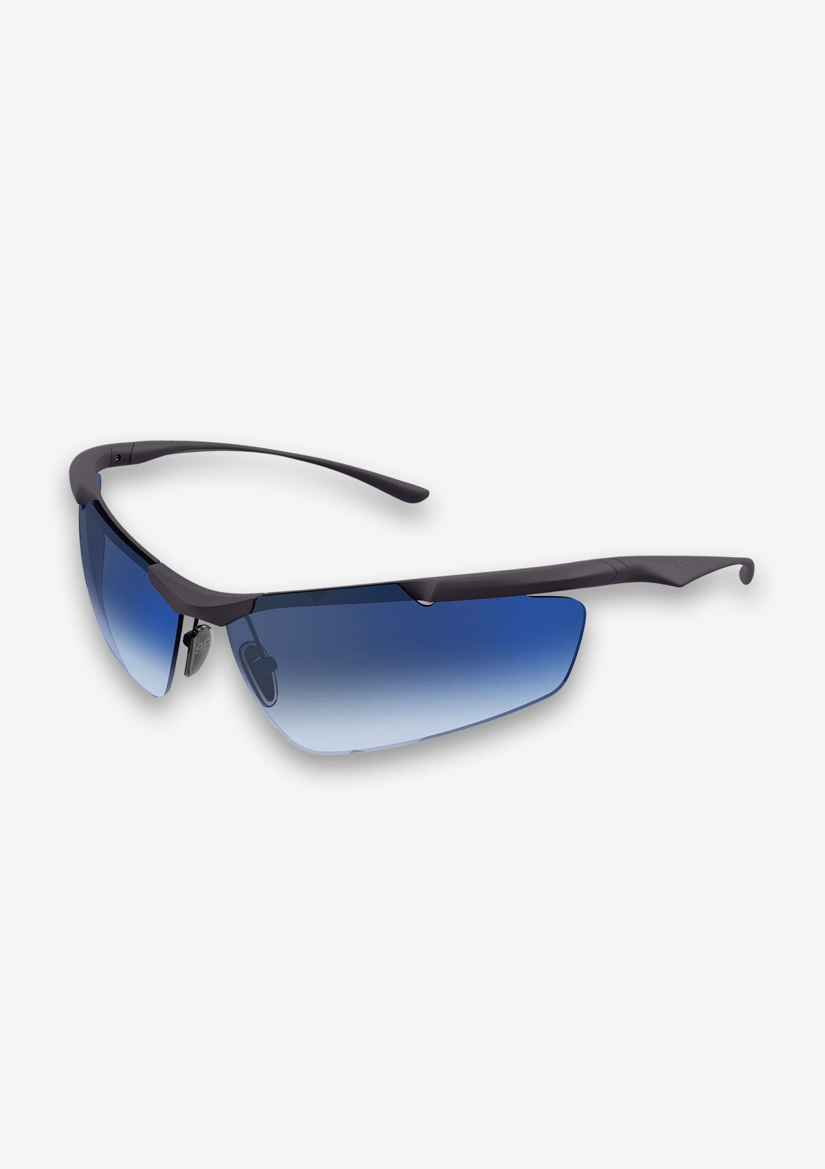 Lunette de soleil Balenciaga BB0462S Ruthénium