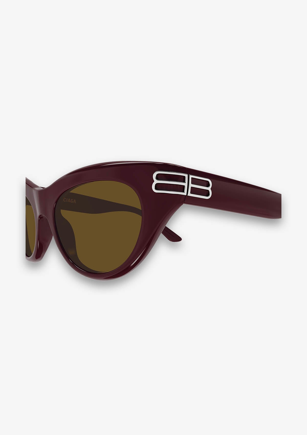 Lunette de soleil Balenciaga BB0466S Bordeaux