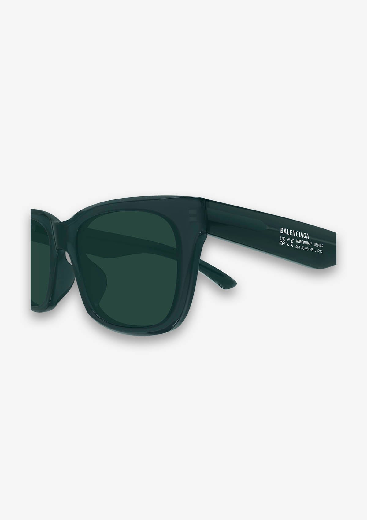 Lunette de soleil Balenciaga BB0468S Vert