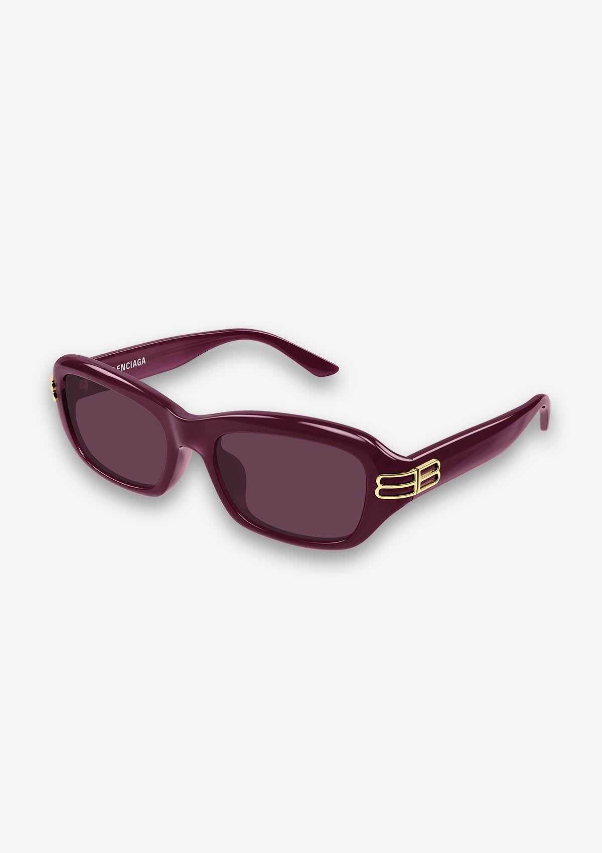 Lunette de soleil Balenciaga BB0471SK Bordeaux