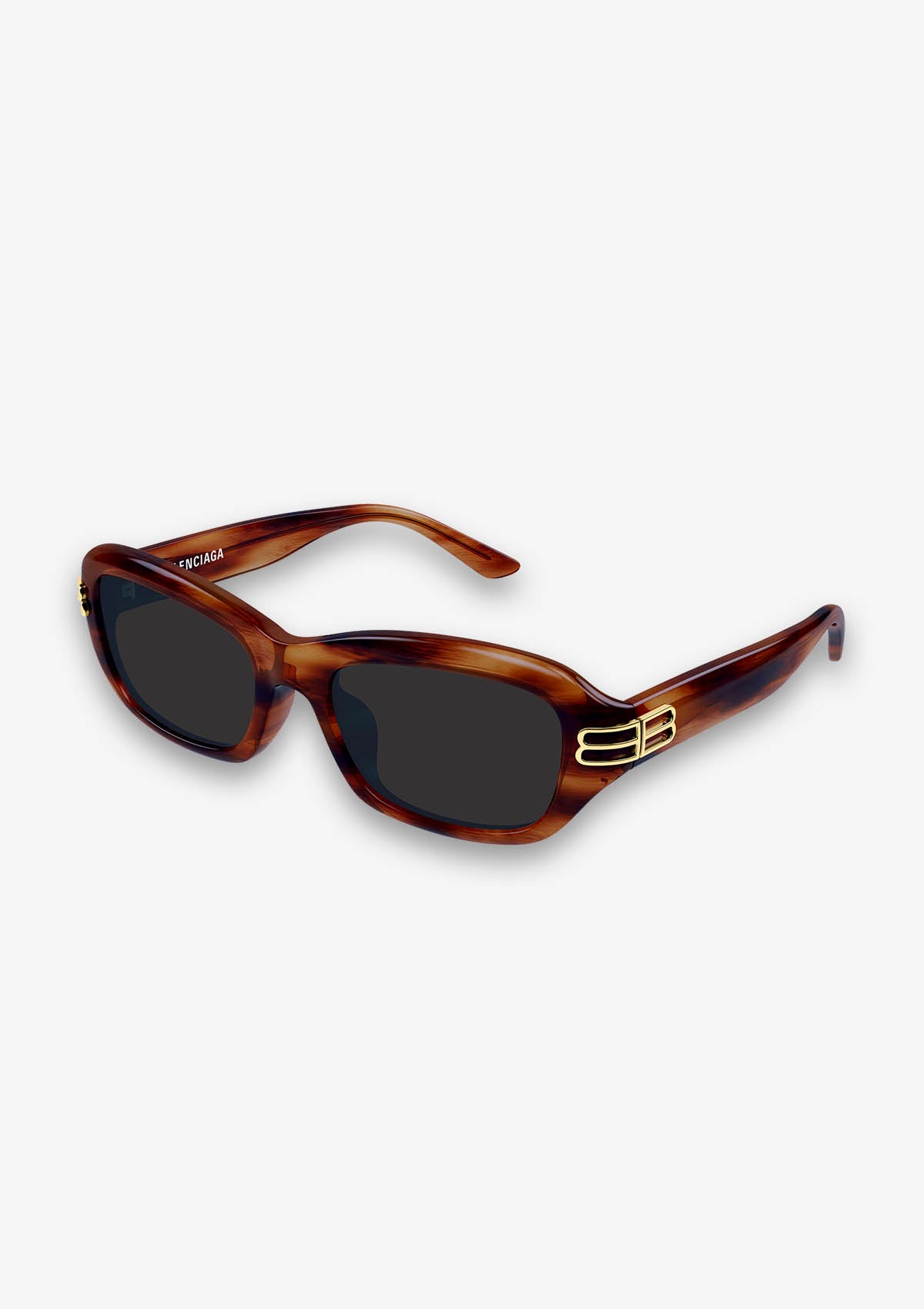 Lunette de soleil Balenciaga BB0471SK Brun