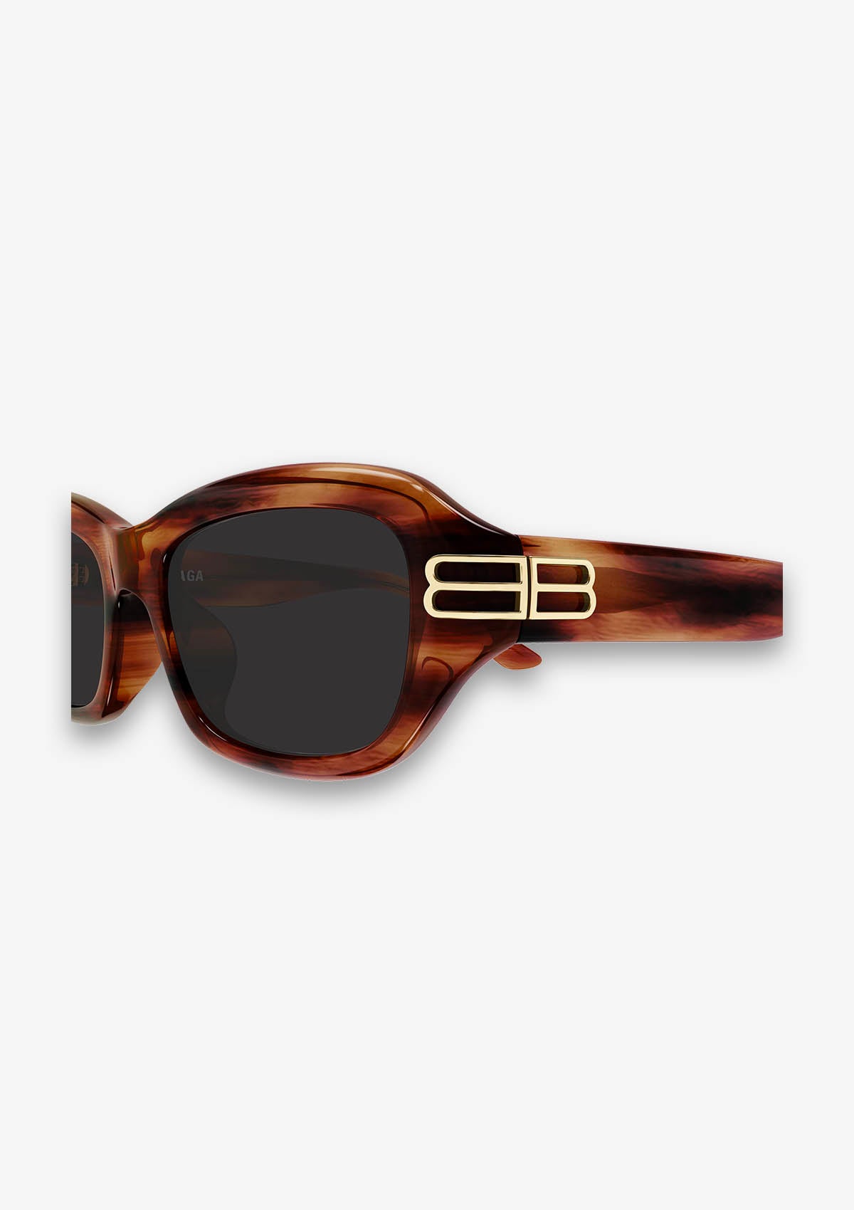 Lunette de soleil Balenciaga BB0471SK Brun