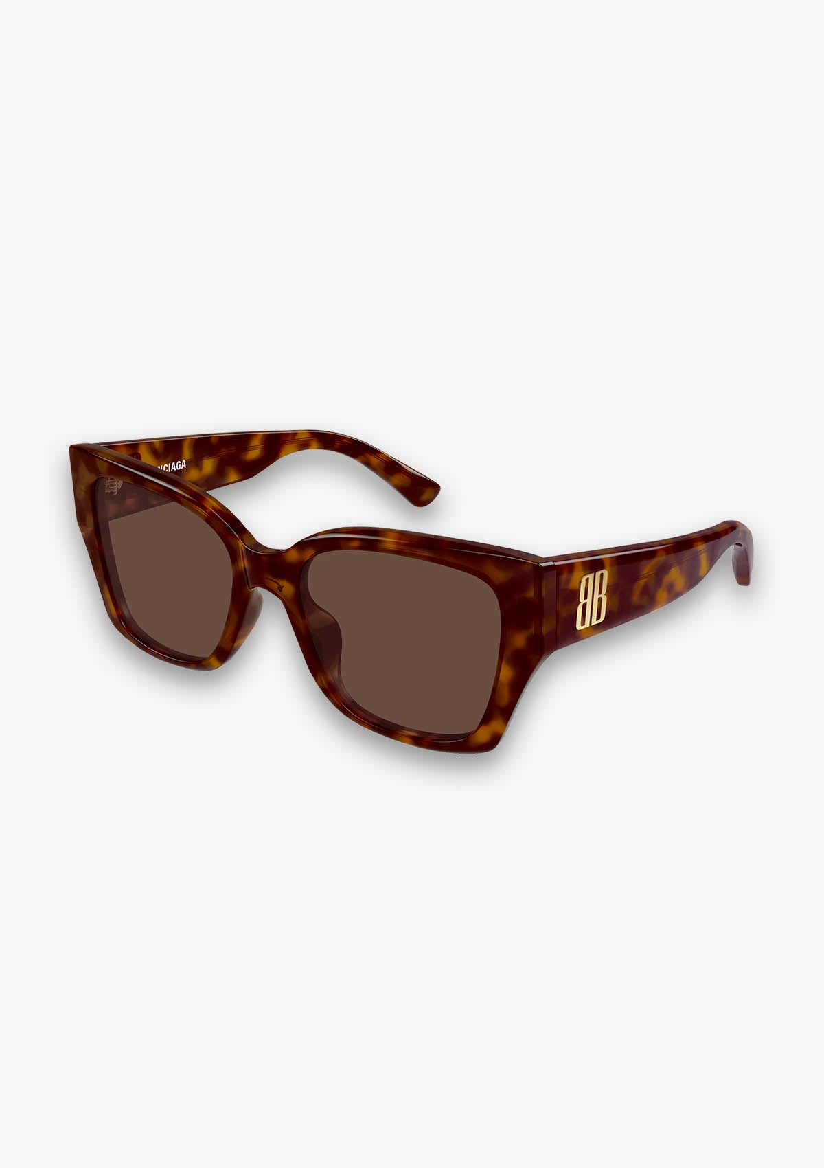 Lunette de soleil Balenciaga BB0474S Havane