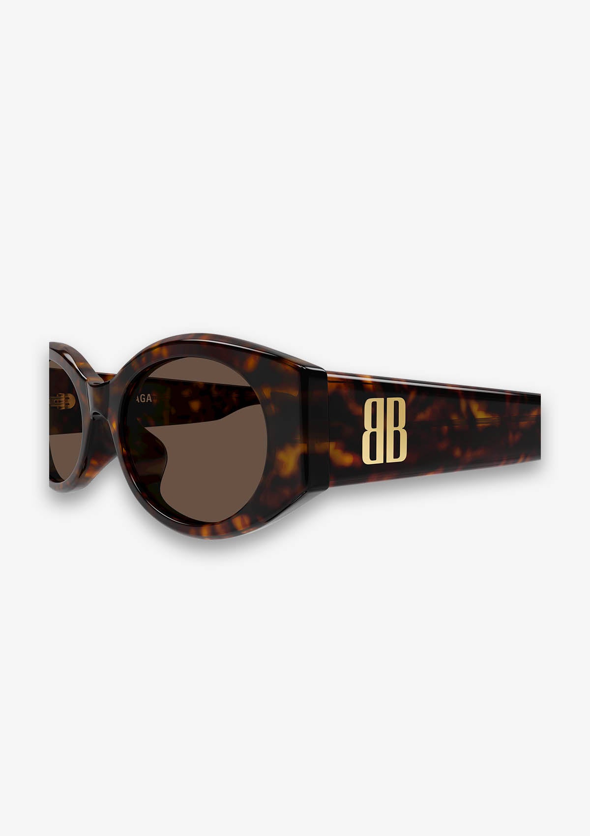 Lunette de soleil Balenciaga BB0477SA Havane