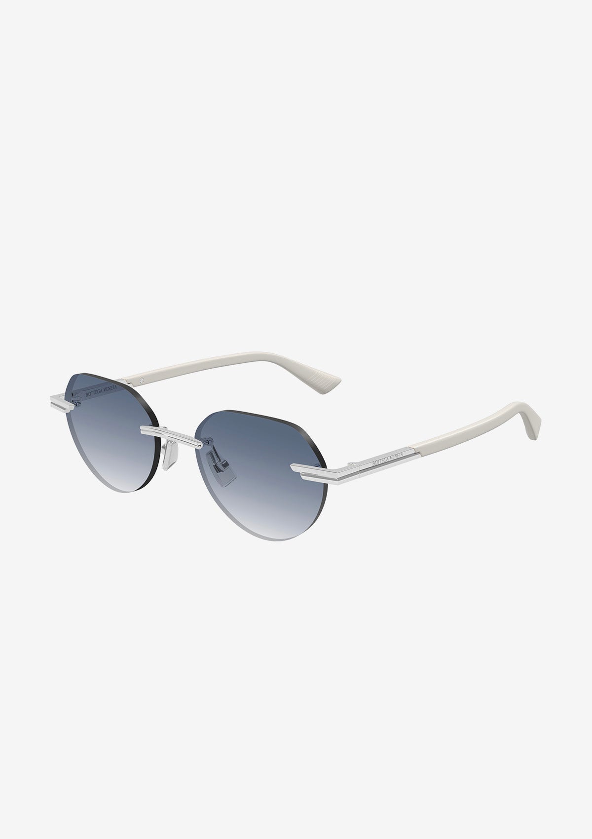 Lunette de soleil Bottega Veneta BV1379S Argent