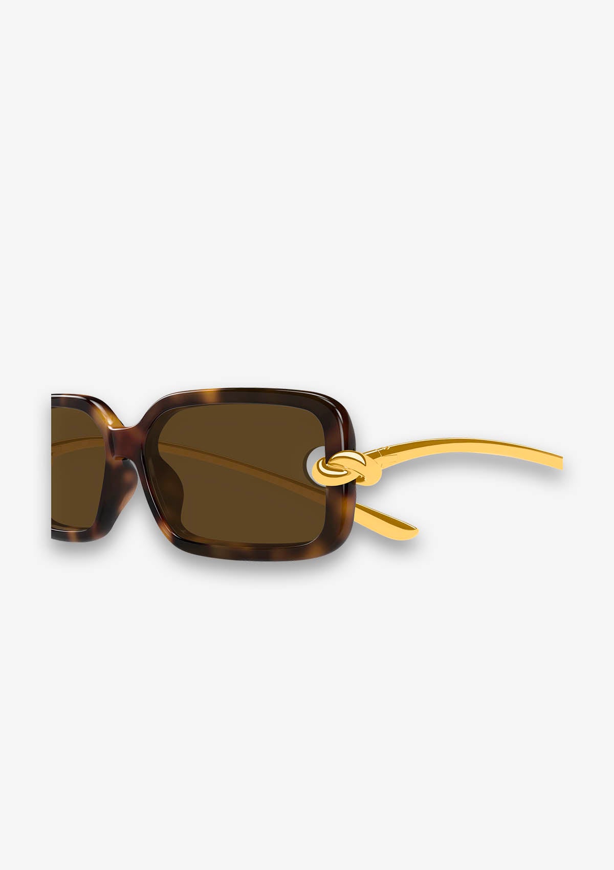 Lunette de soleil Bottega Veneta BV1439S Havane
