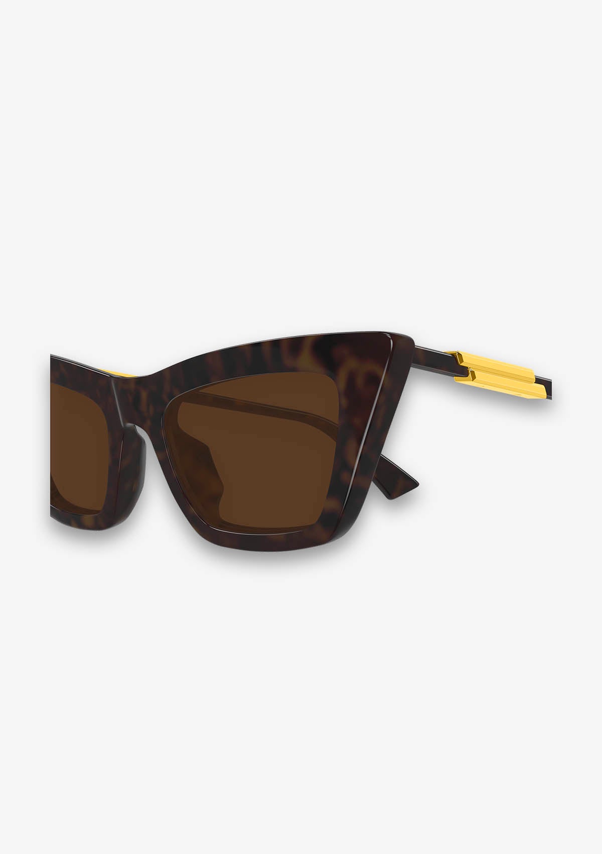 Lunette de soleil Bottega Veneta BV1446S Havane
