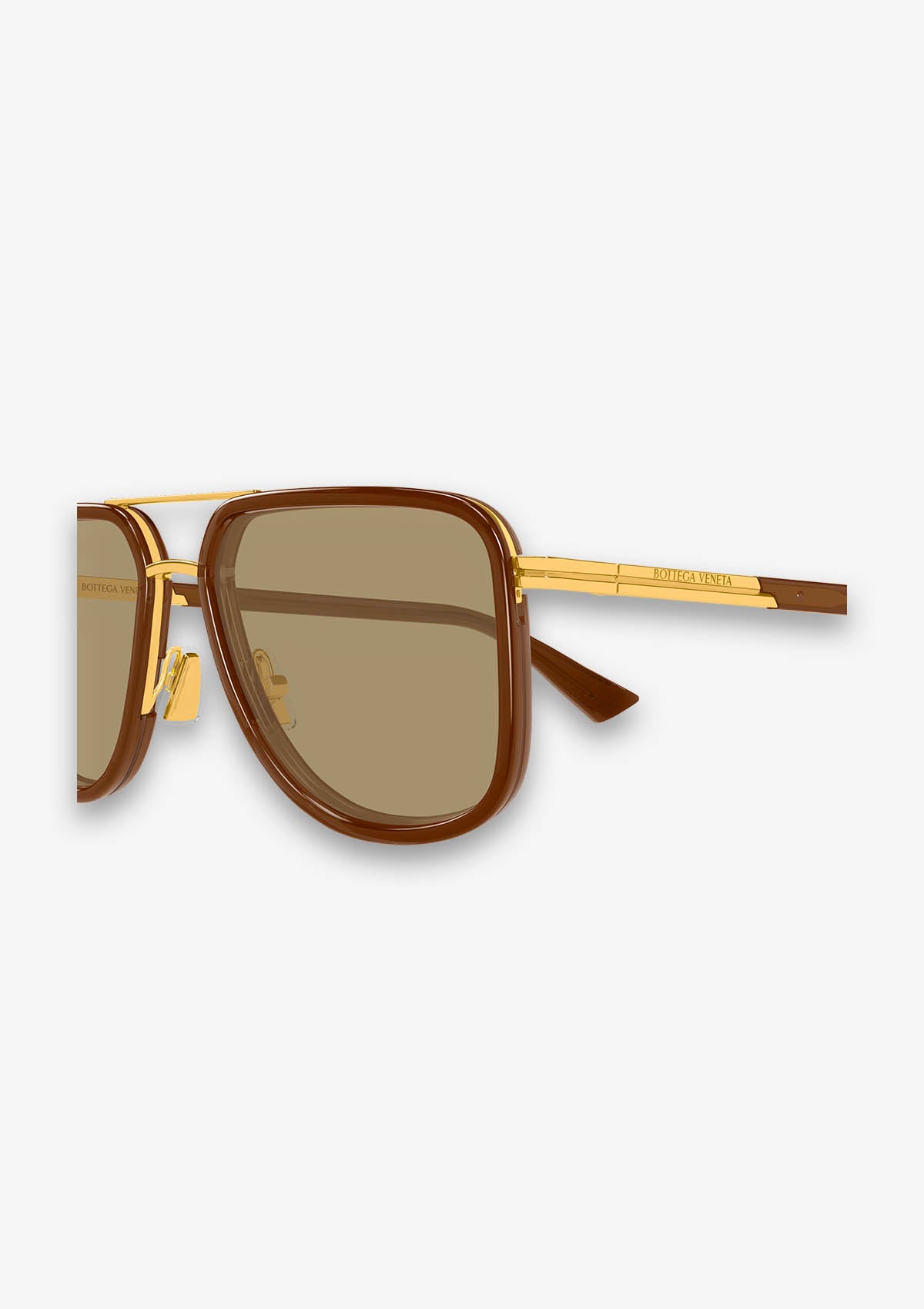 Lunette de soleil Bottega Veneta BV1463S Or