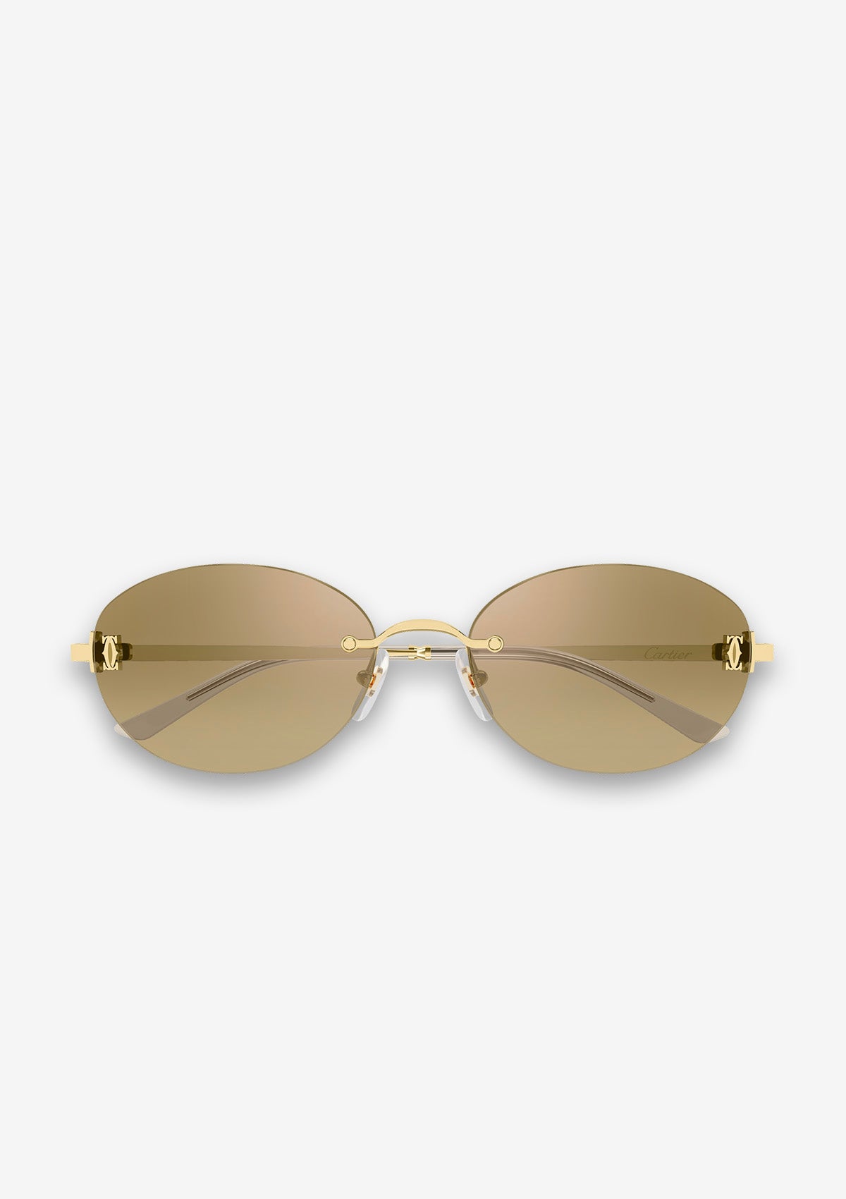 Lunette de soleil Cartier CT0642SA Or