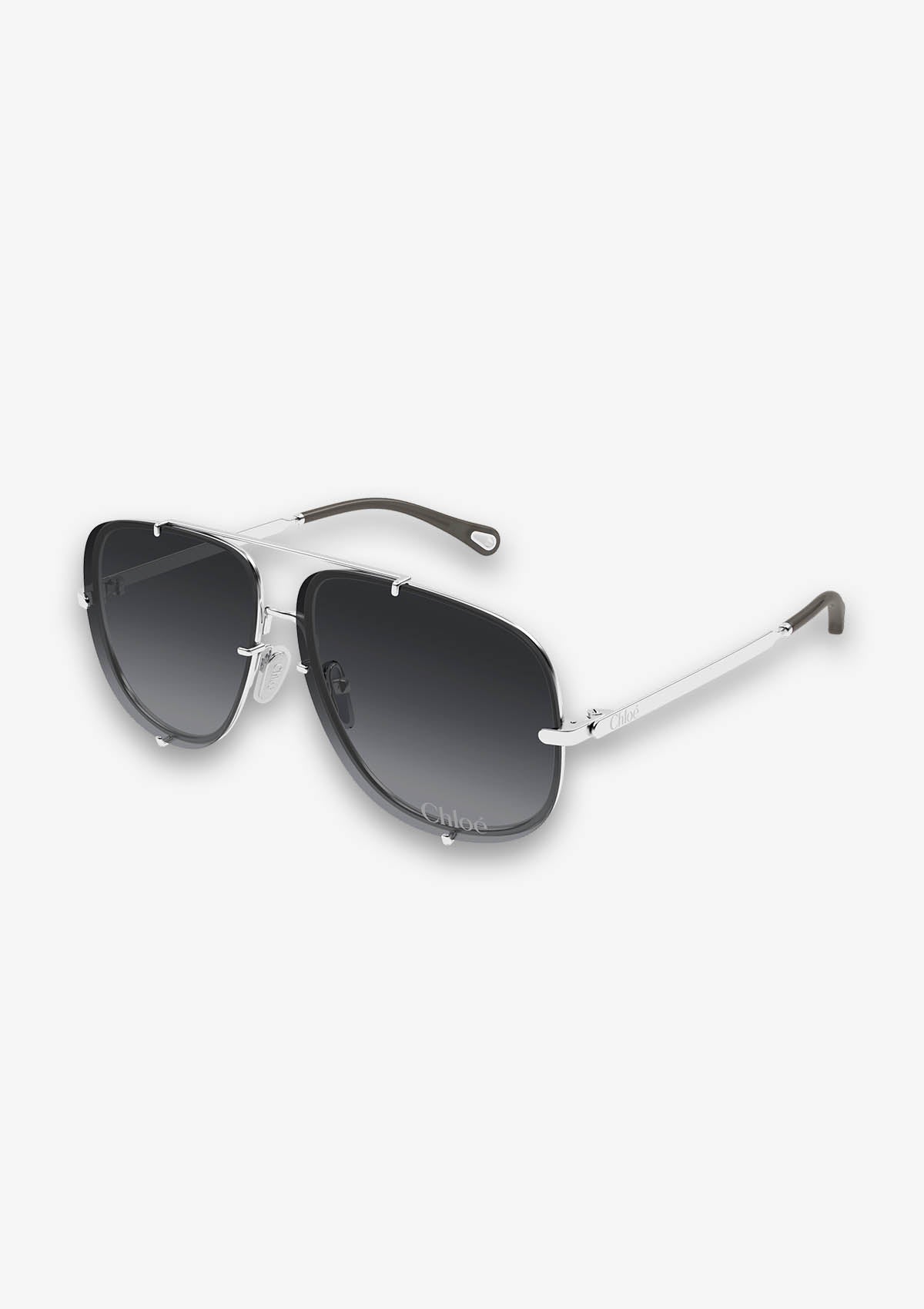 Lunette de soleil Chloé CH0348S Argent