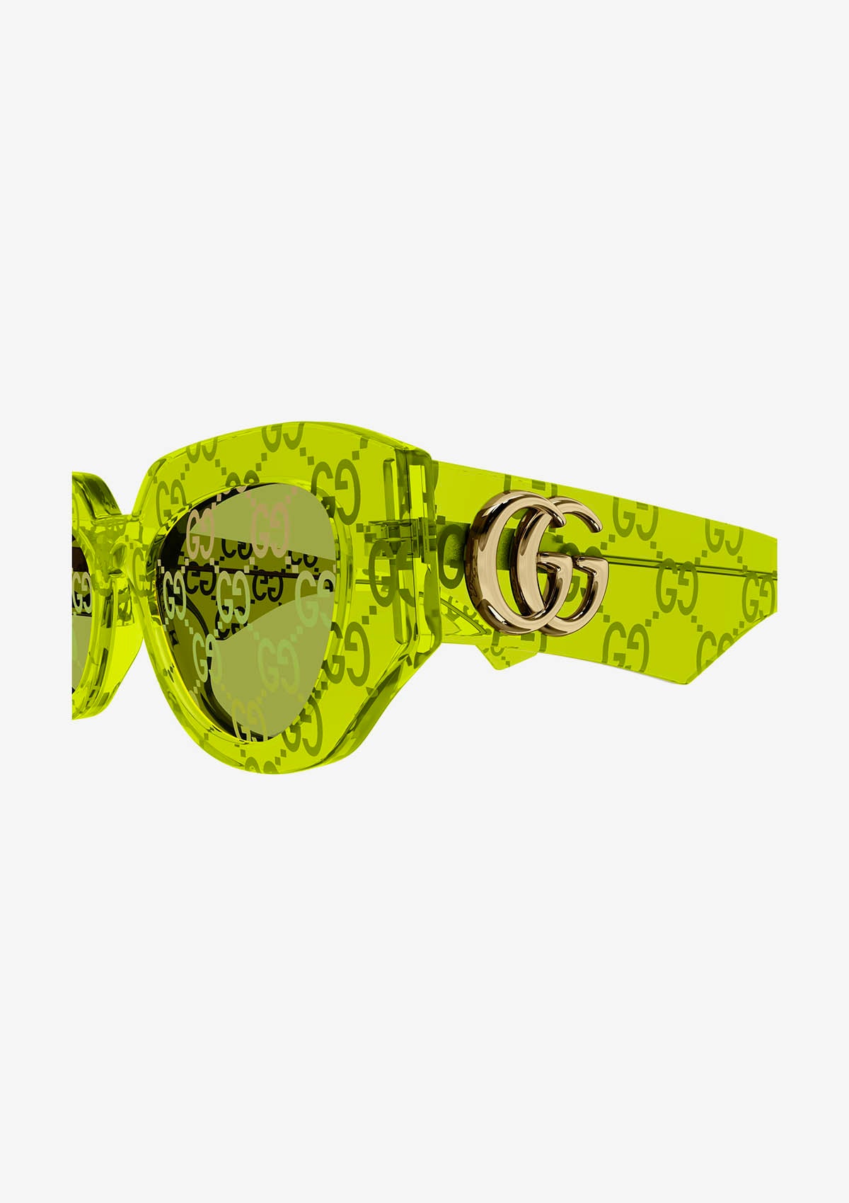 Lunette de soleil Gucci GG1421S Vert