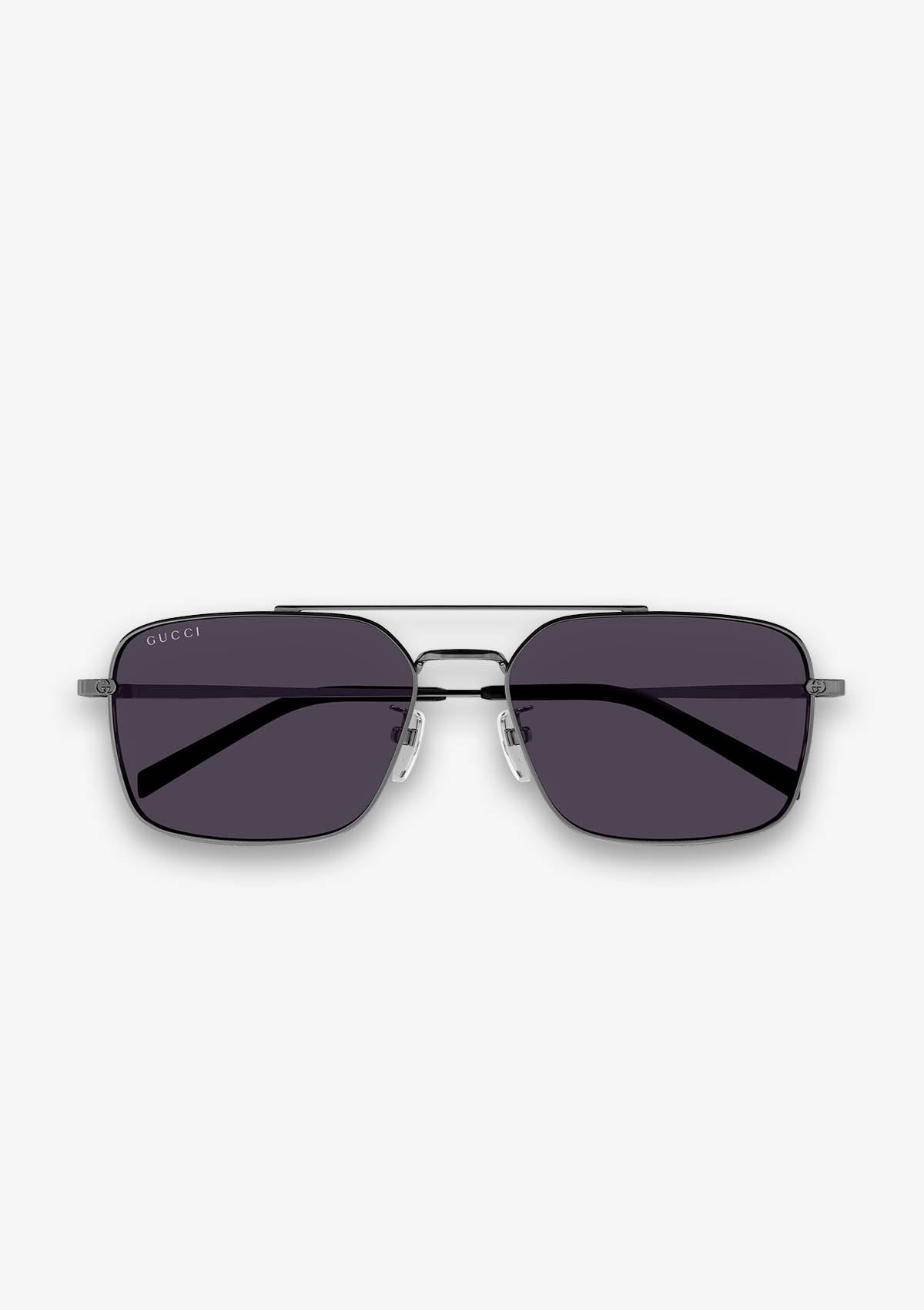 Lunette de soleil Gucci GG1957SA Ruthénium