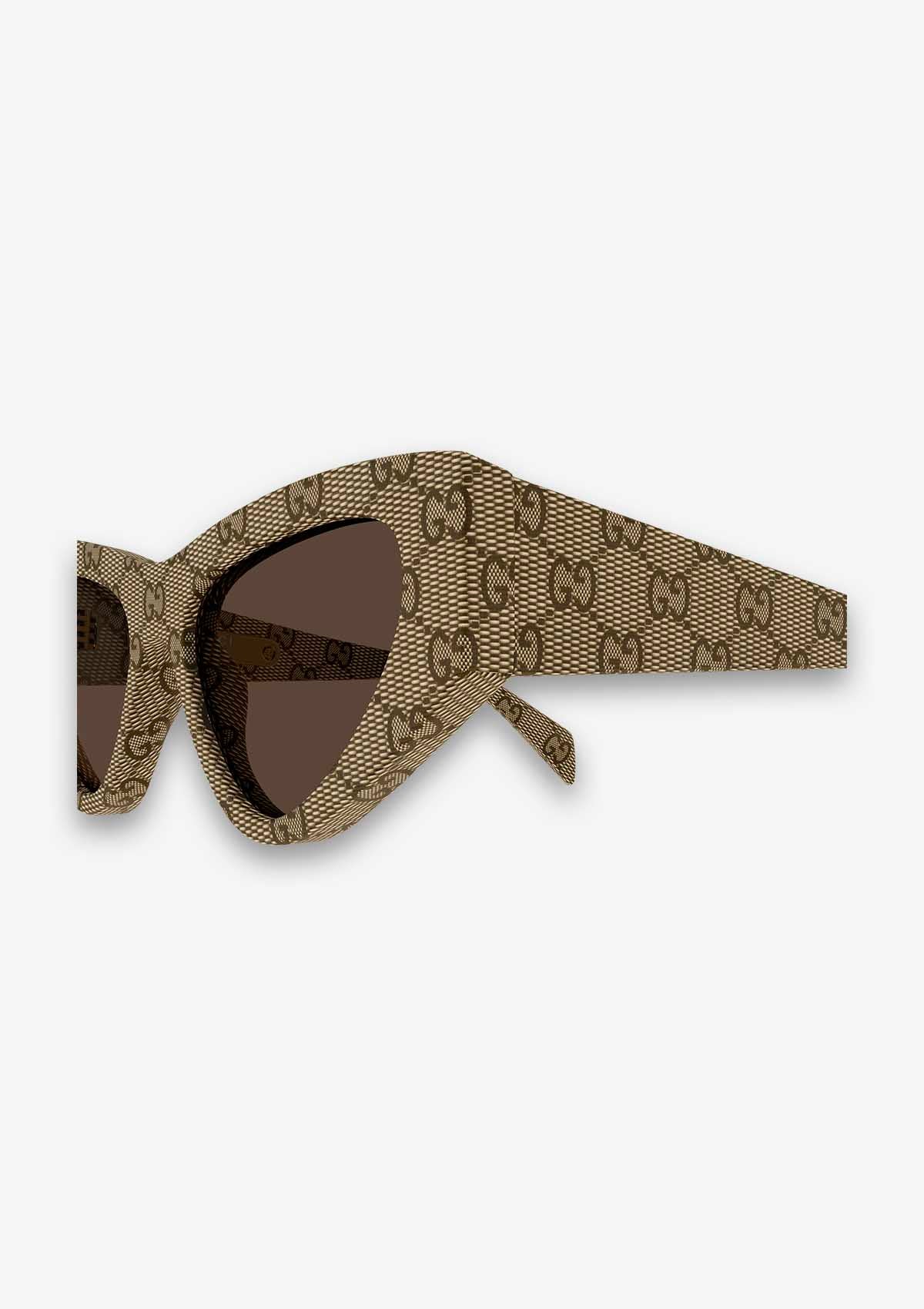 Lunette de soleil Gucci GG2019S Beige