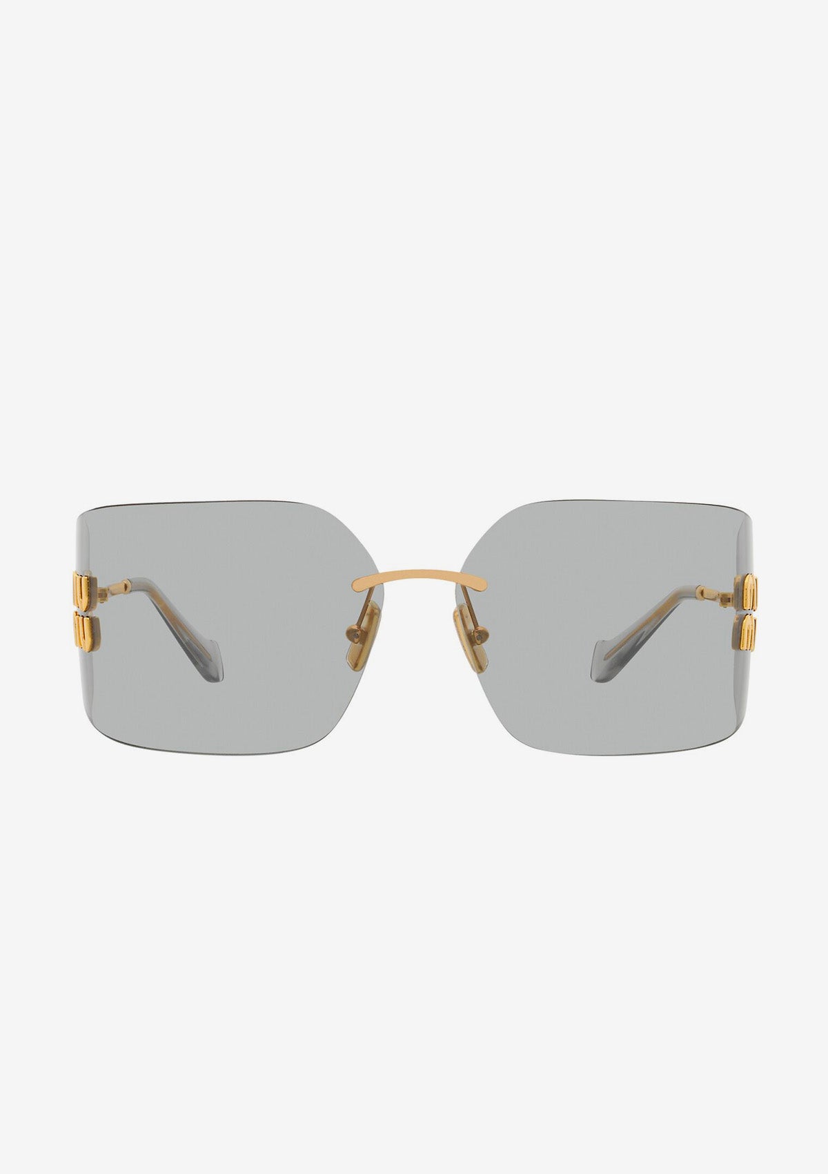 Lunettes de soleil MIU MIU RUNWAY MU 54YS 5AK30B Or
