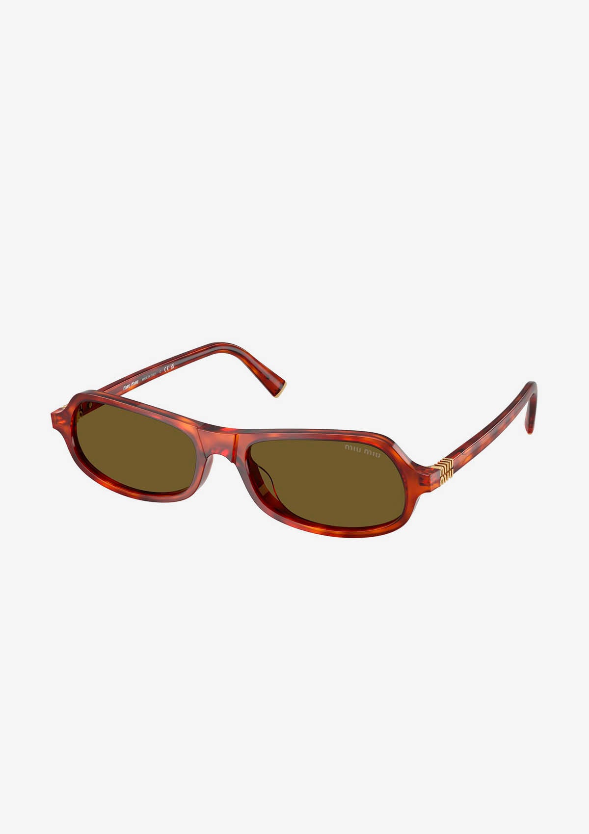 Lunettes de soleil MIU MIU MU B10SU 11P09Z Brun