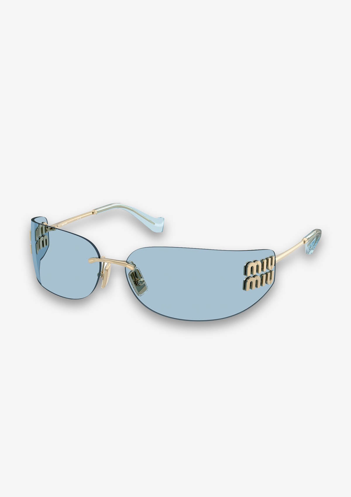 Lunettes de soleil MIU MIU MU A51S ZVN10P Or