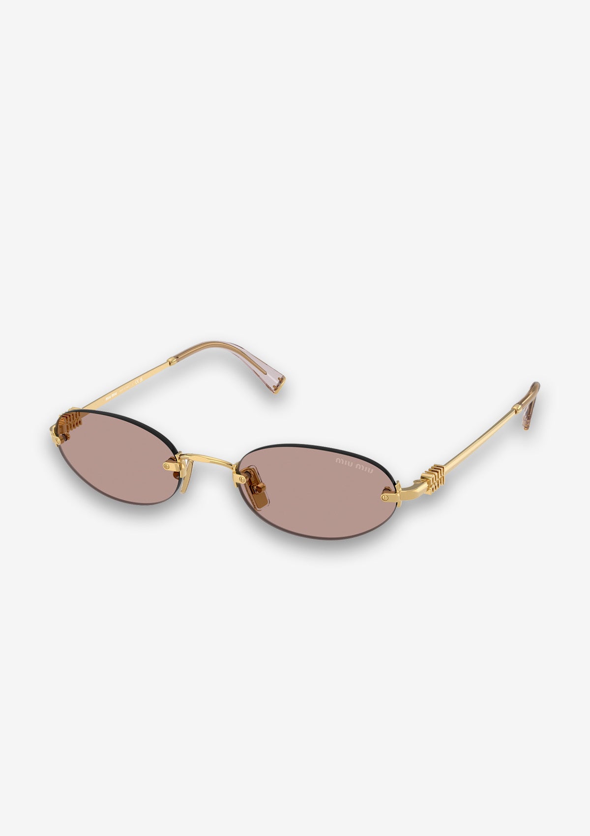 Lunettes de soleil MIU MIU MU A54S 5AK20I Or