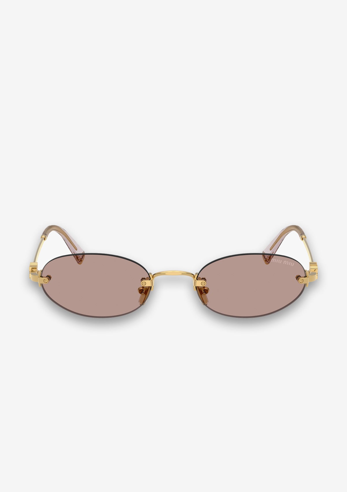 Lunettes de soleil MIU MIU MU A54S 5AK20I Or