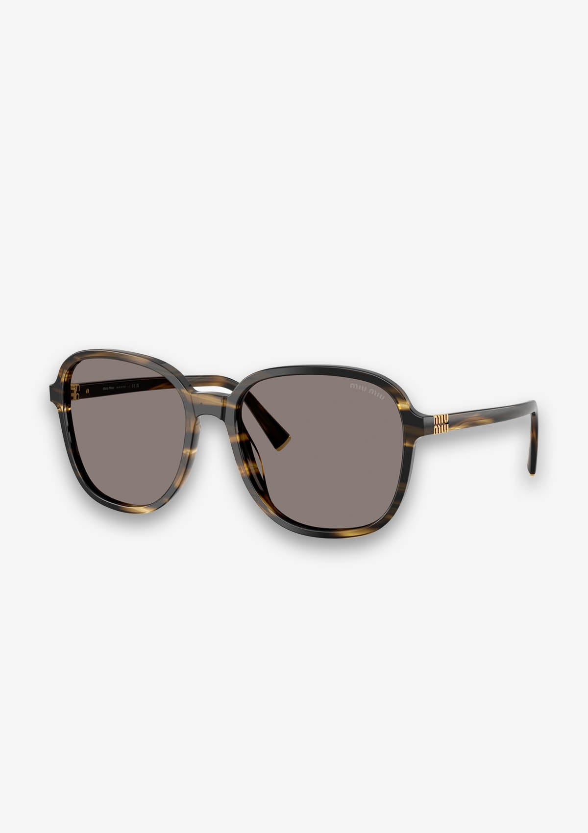 Lunettes de soleil MIU MIU MU B01S 25E80Q Vert