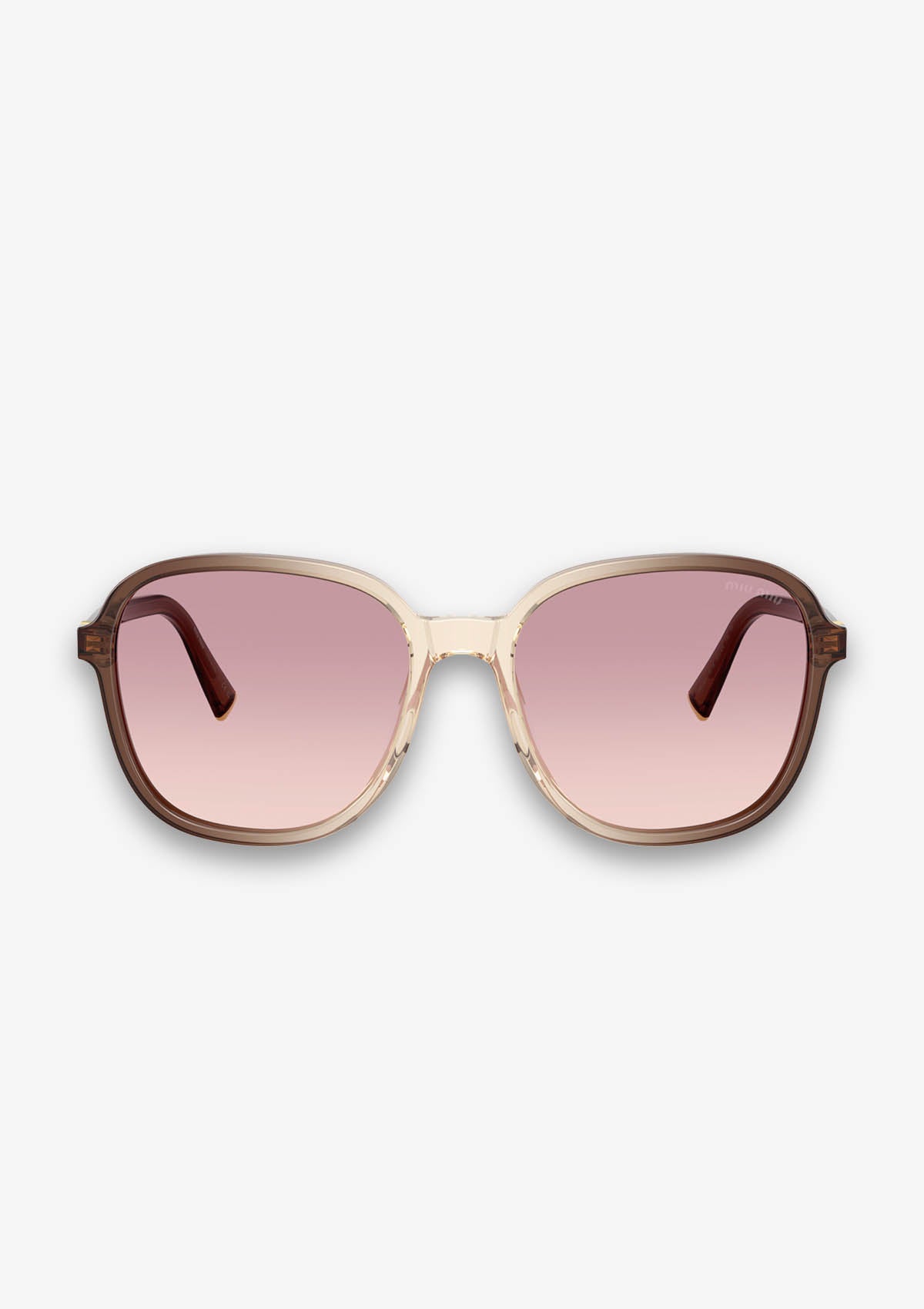 Lunettes de soleil MIU MIU MU B01S 25G40S Brun