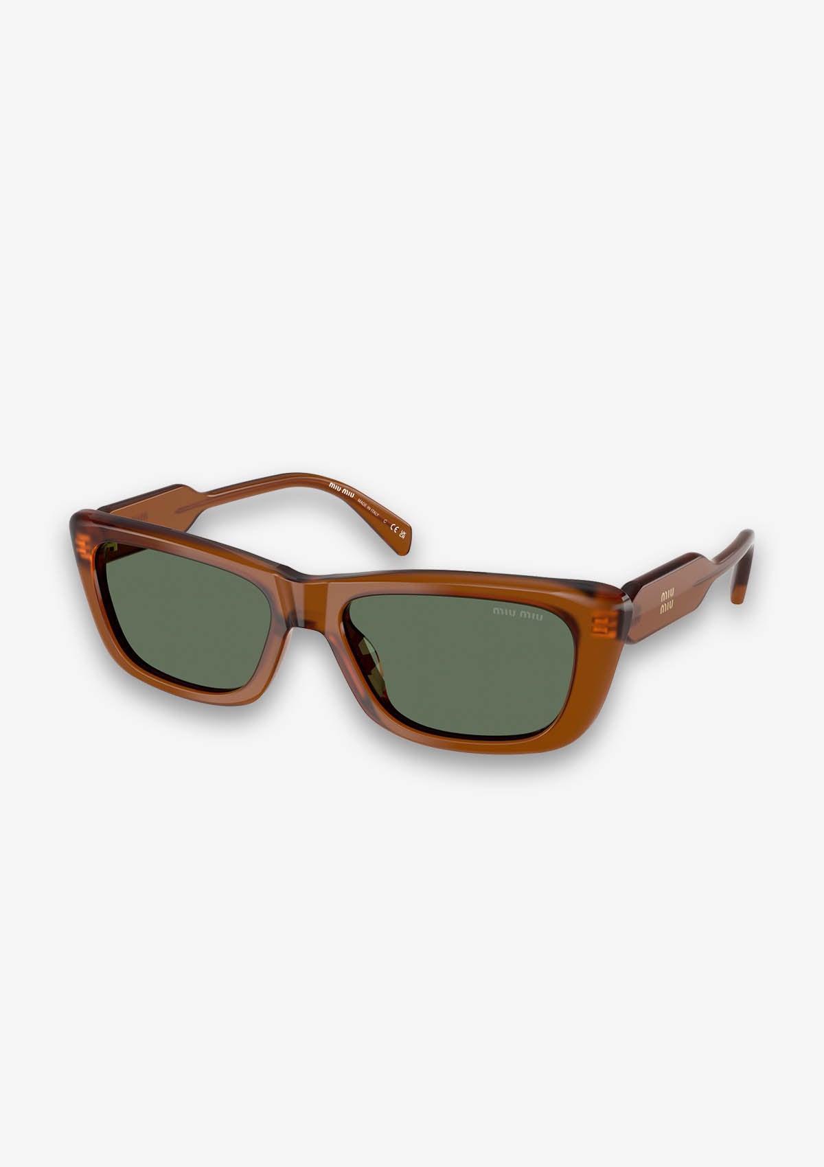Lunettes de soleil MIU MIU MU B12S 22I70L Brun
