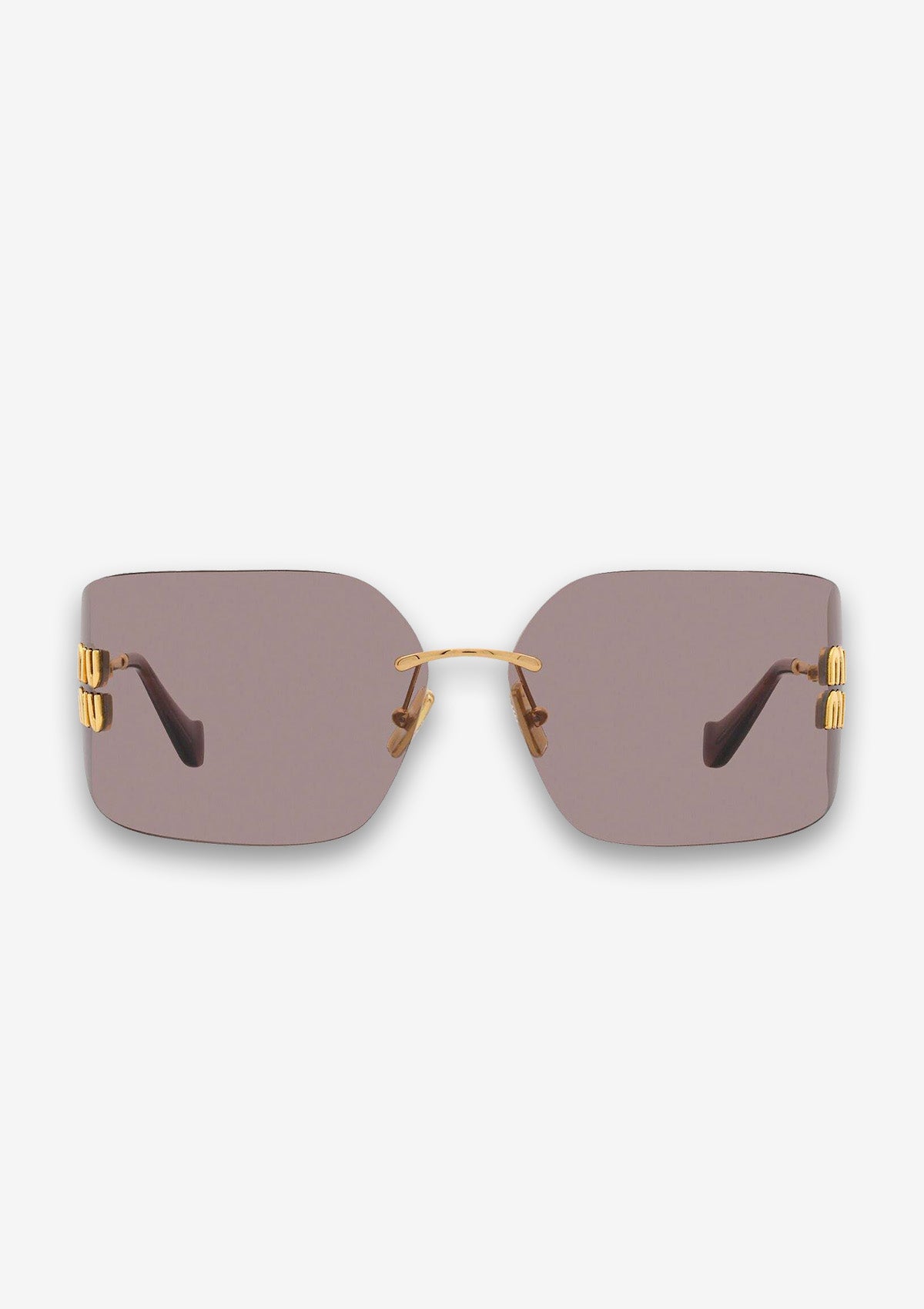 Lunettes de soleil MIU MIU RUNWAY MU 54YS 5AK06I Or