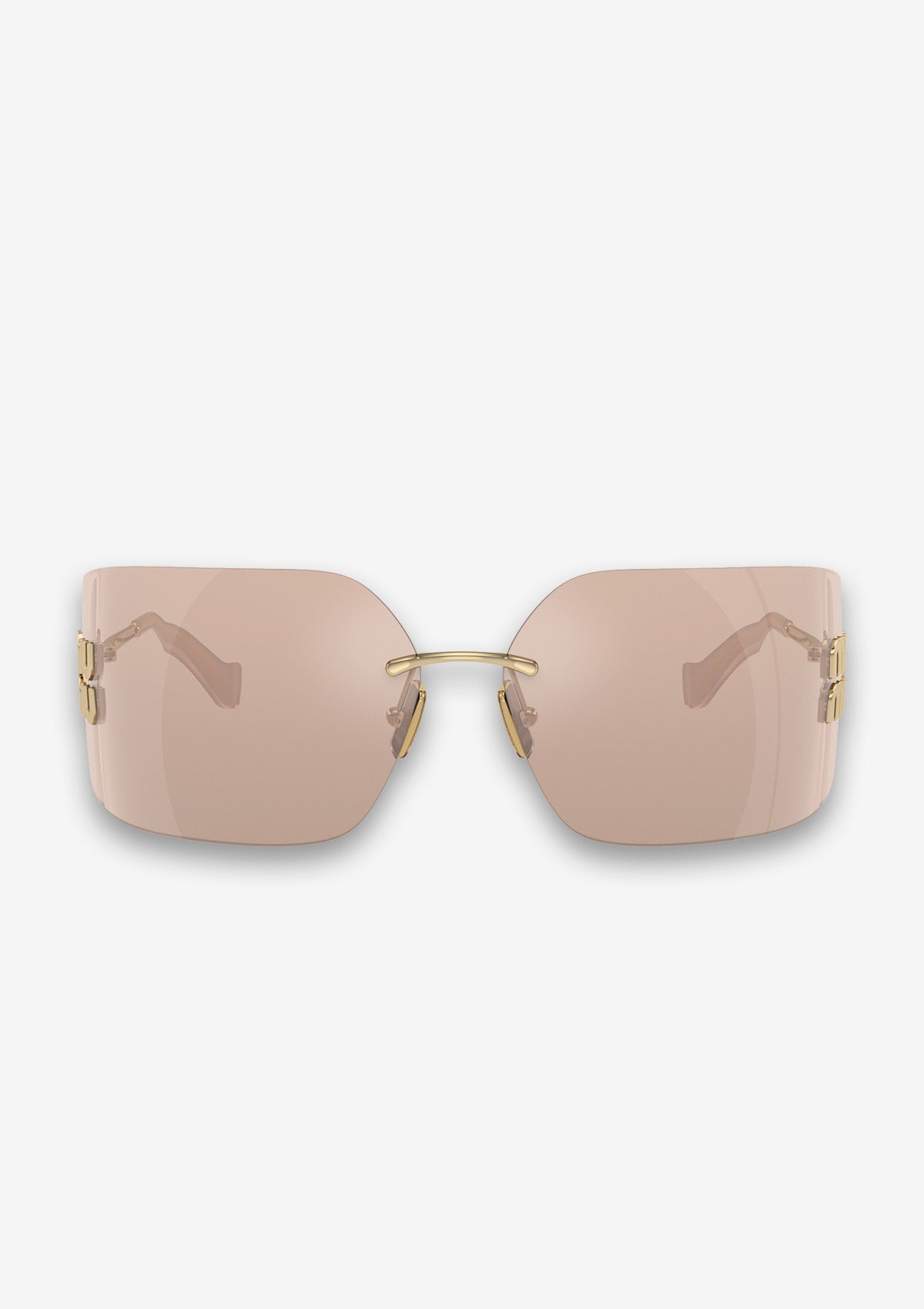 Lunettes de soleil MIU MIU RUNWAY MU 54YS ZVN20F Or