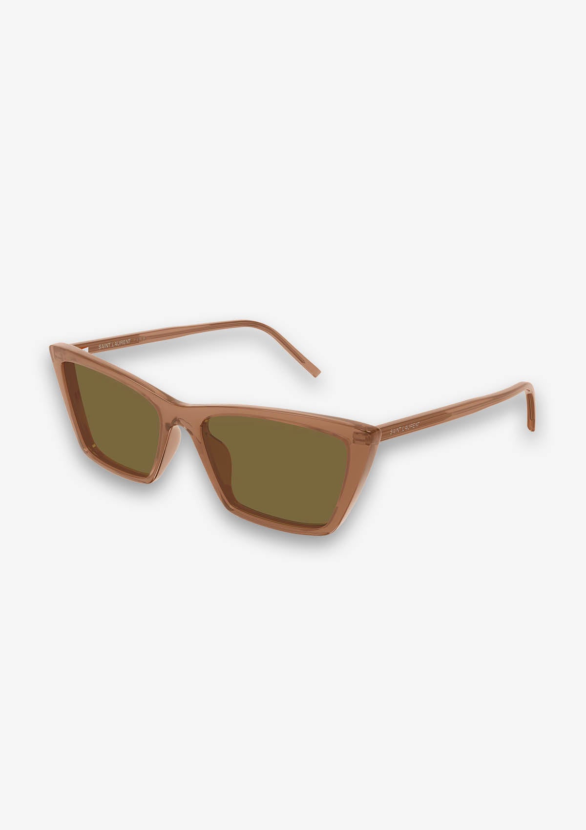 Lunette de soleil Saint Laurent SL 737 MICA THIN Brun