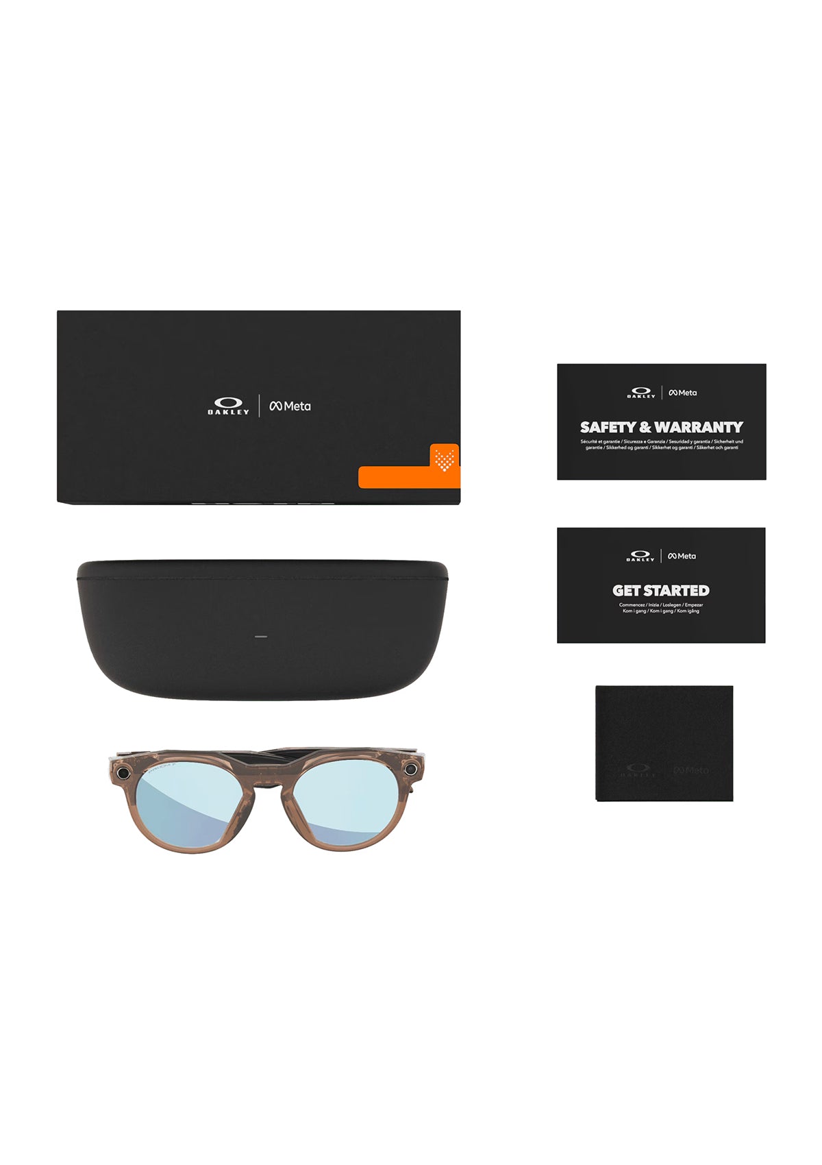 Lunettes de soleil OAKLEY META HSTN OW8002 Brun