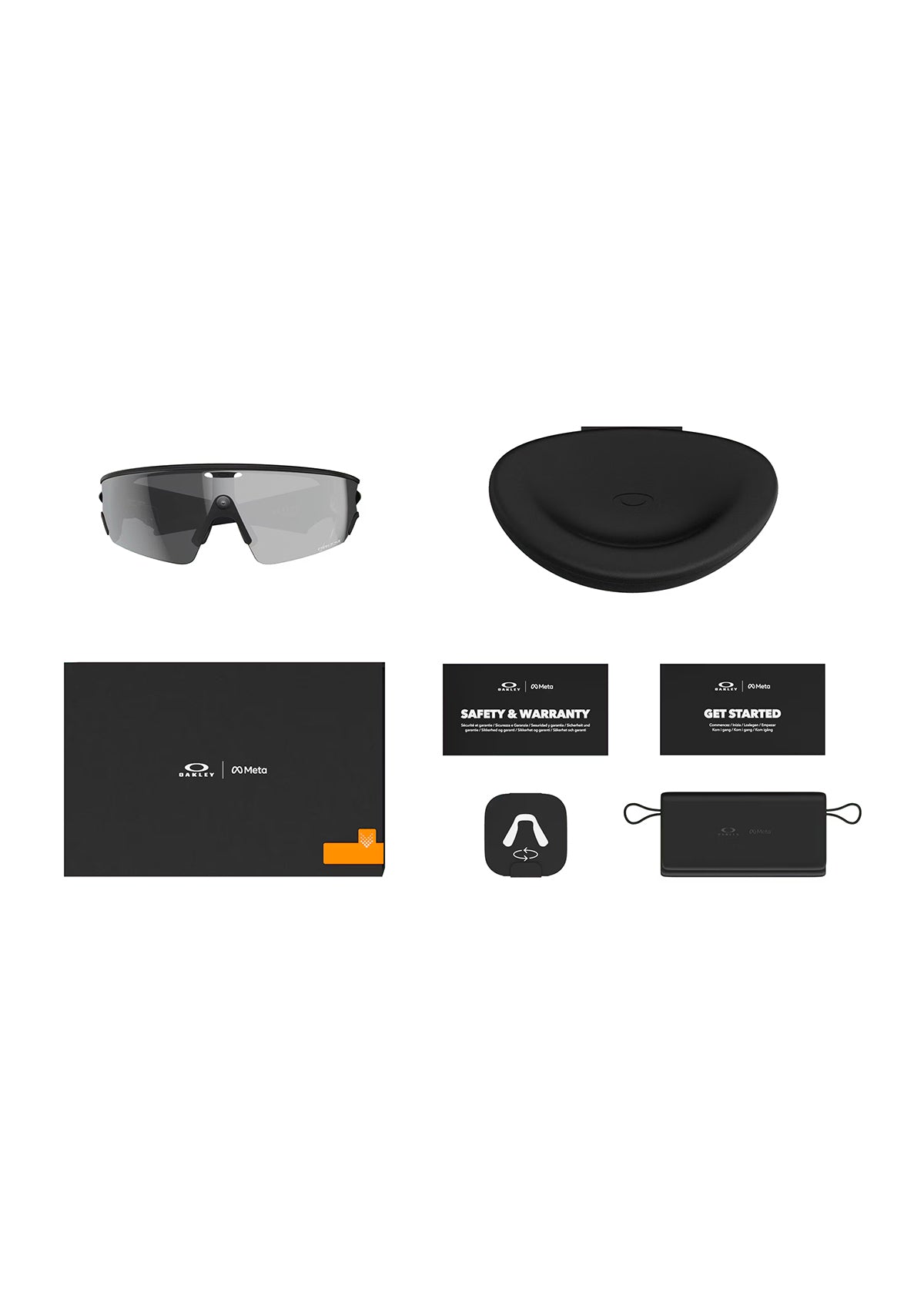 Lunettes de soleil OAKLEY META VANGUARD OW8001 Noir