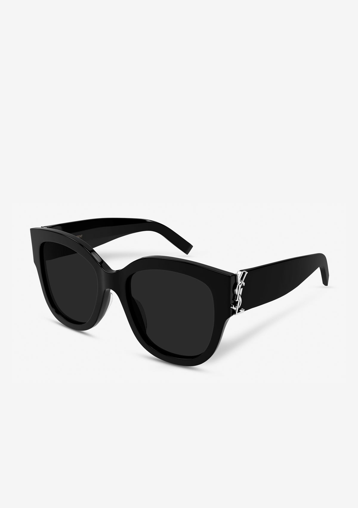 Lunette de soleil SAINT LAURENT SLM95 Noir Logo argenté