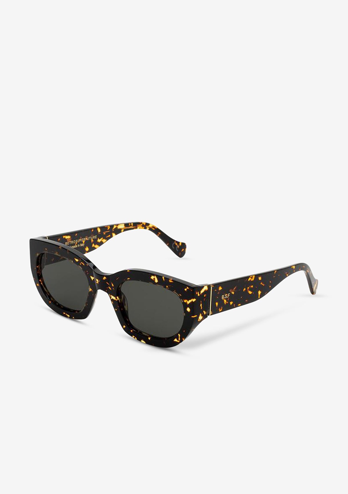 Lunette de soleil Retrosuperfuture ALVA Marron Écaille