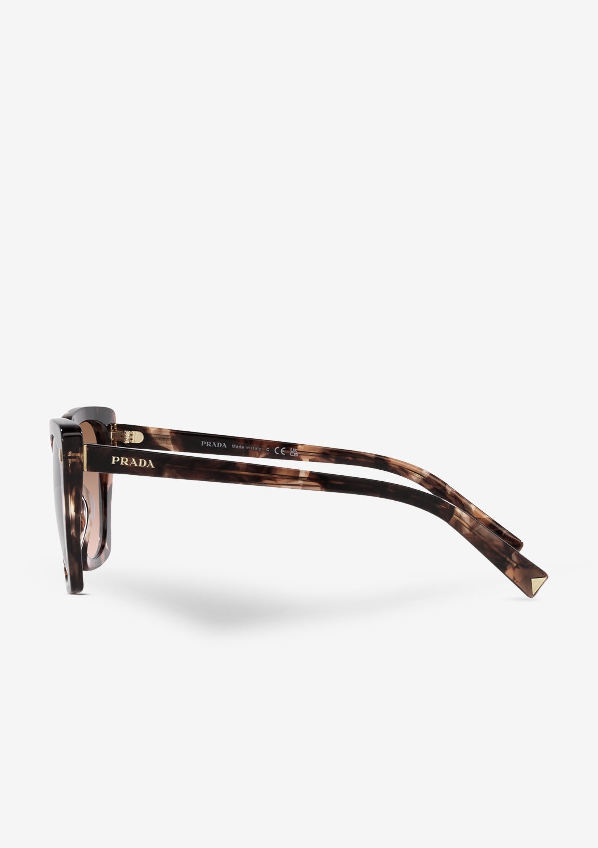 Lunette de soleil PRADA PR 23ZS Marron écaille