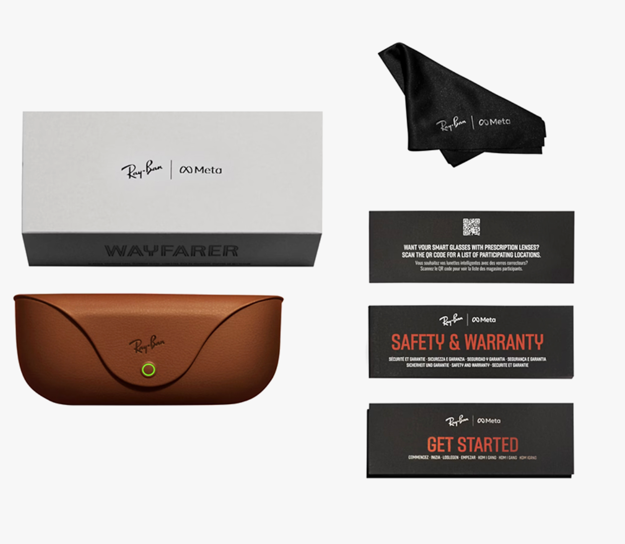 Lunette de soleil RAY-BAN META GEN 2 RW4012 Wayfarer Noir-Transition