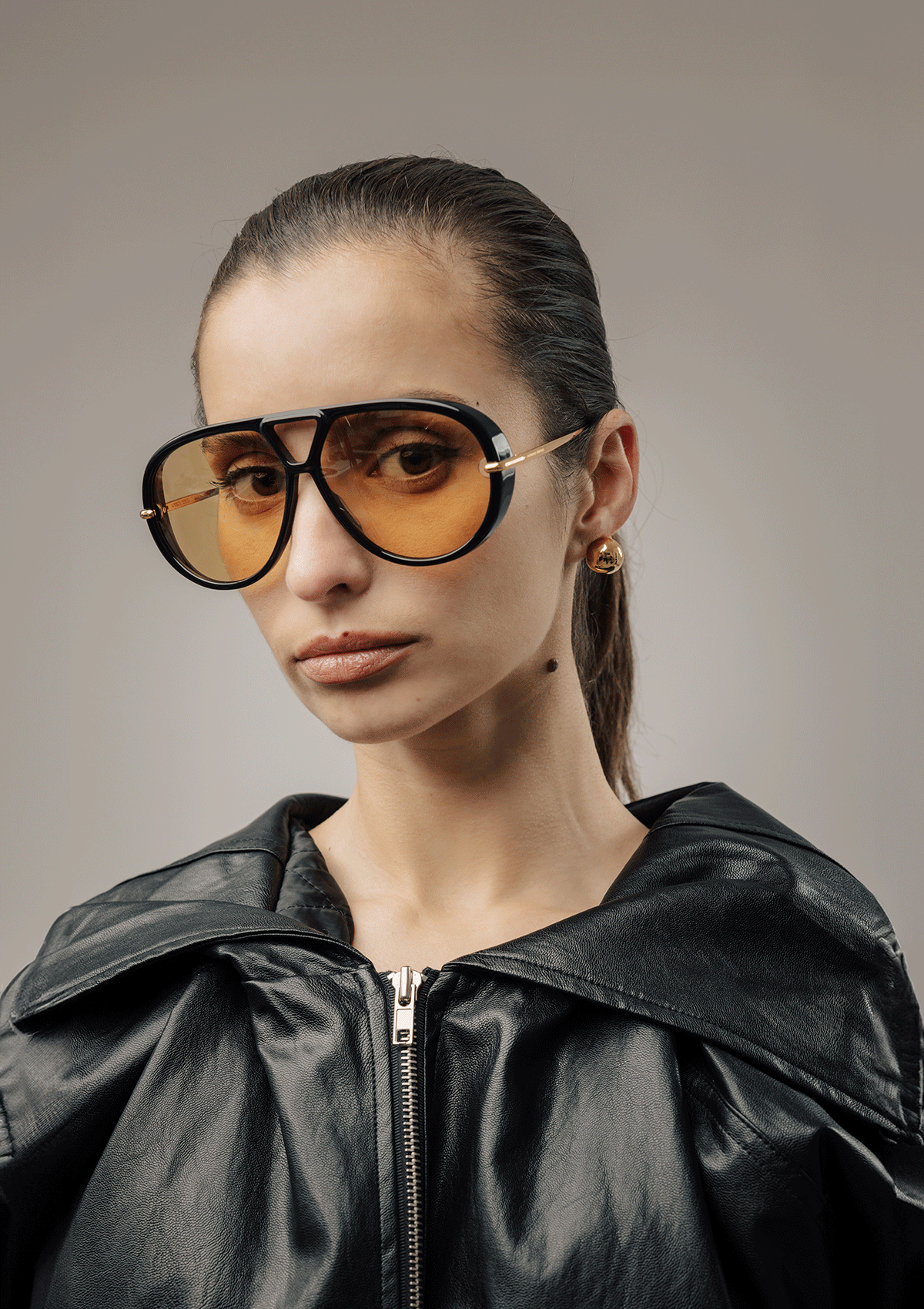 Lunette de soleil BOTTEGA VENETA BV1273S Noir