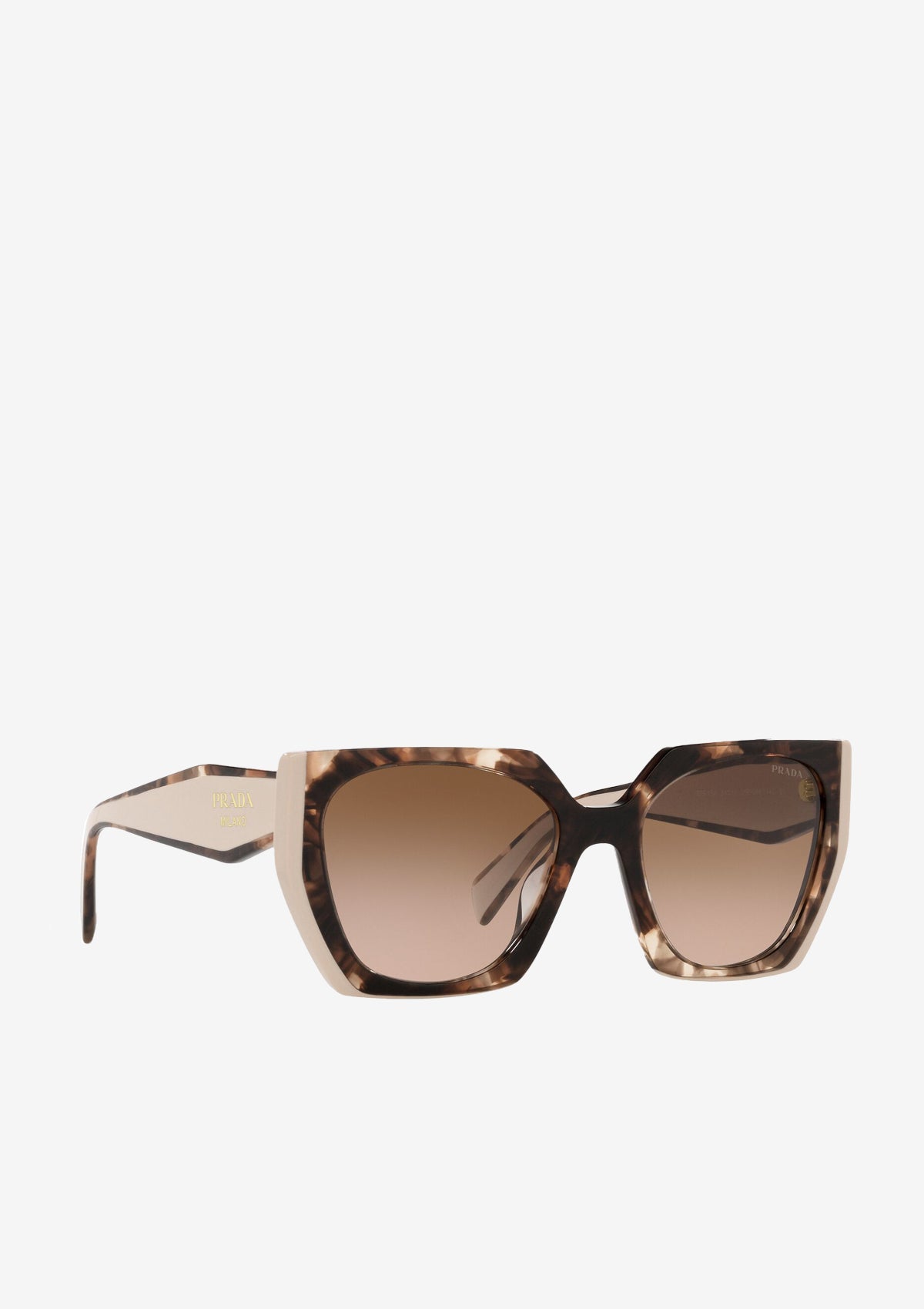 Lunette de soleil PRADA PR 15WS Écaille de tortue Caramel/Poudré