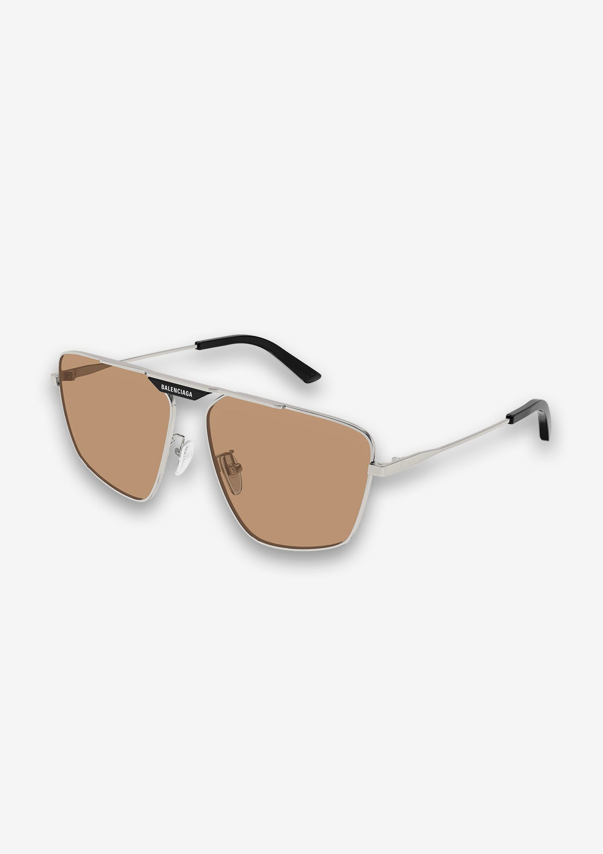 Lunette de soleil Balenciaga BB0246SA Ruthénium