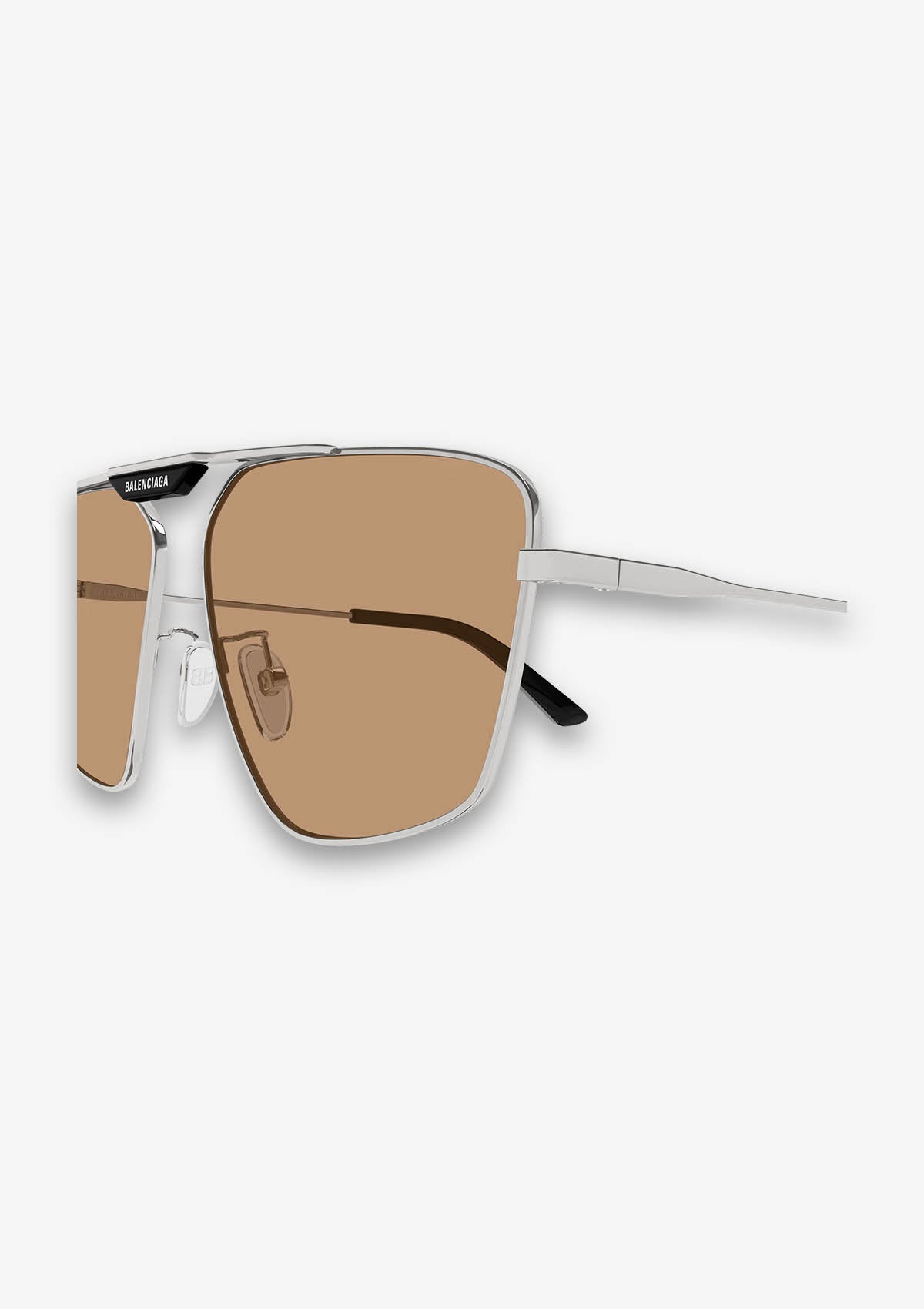 Lunette de soleil Balenciaga BB0246SA Ruthénium