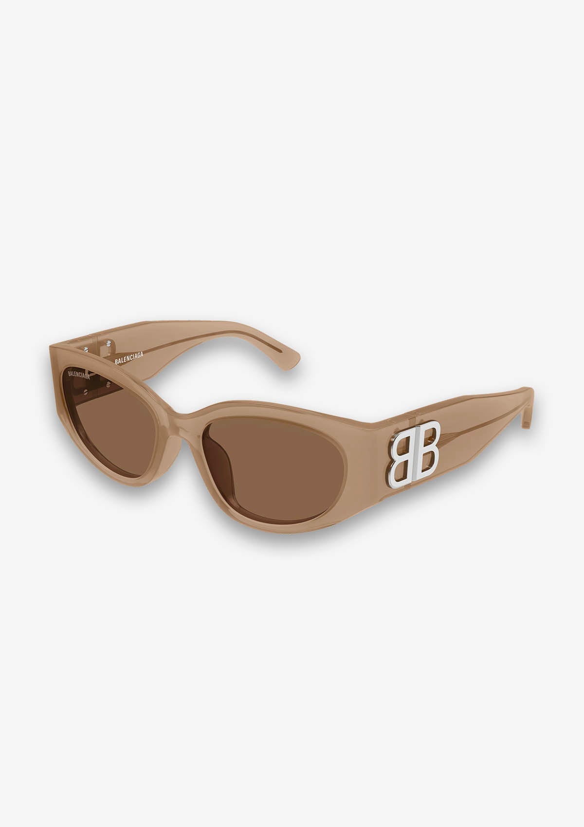 Lunette de soleil Balenciaga BB0324SK Brun