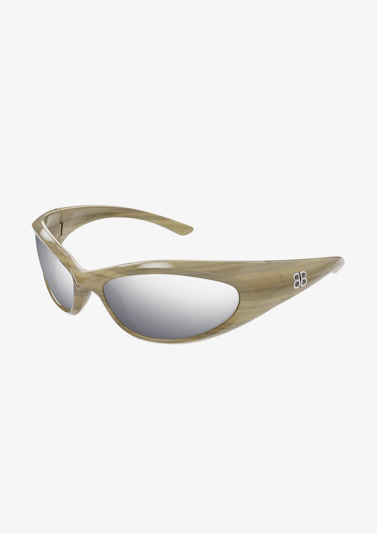 Lunette de soleil Balenciaga BB0384SA Ivoire