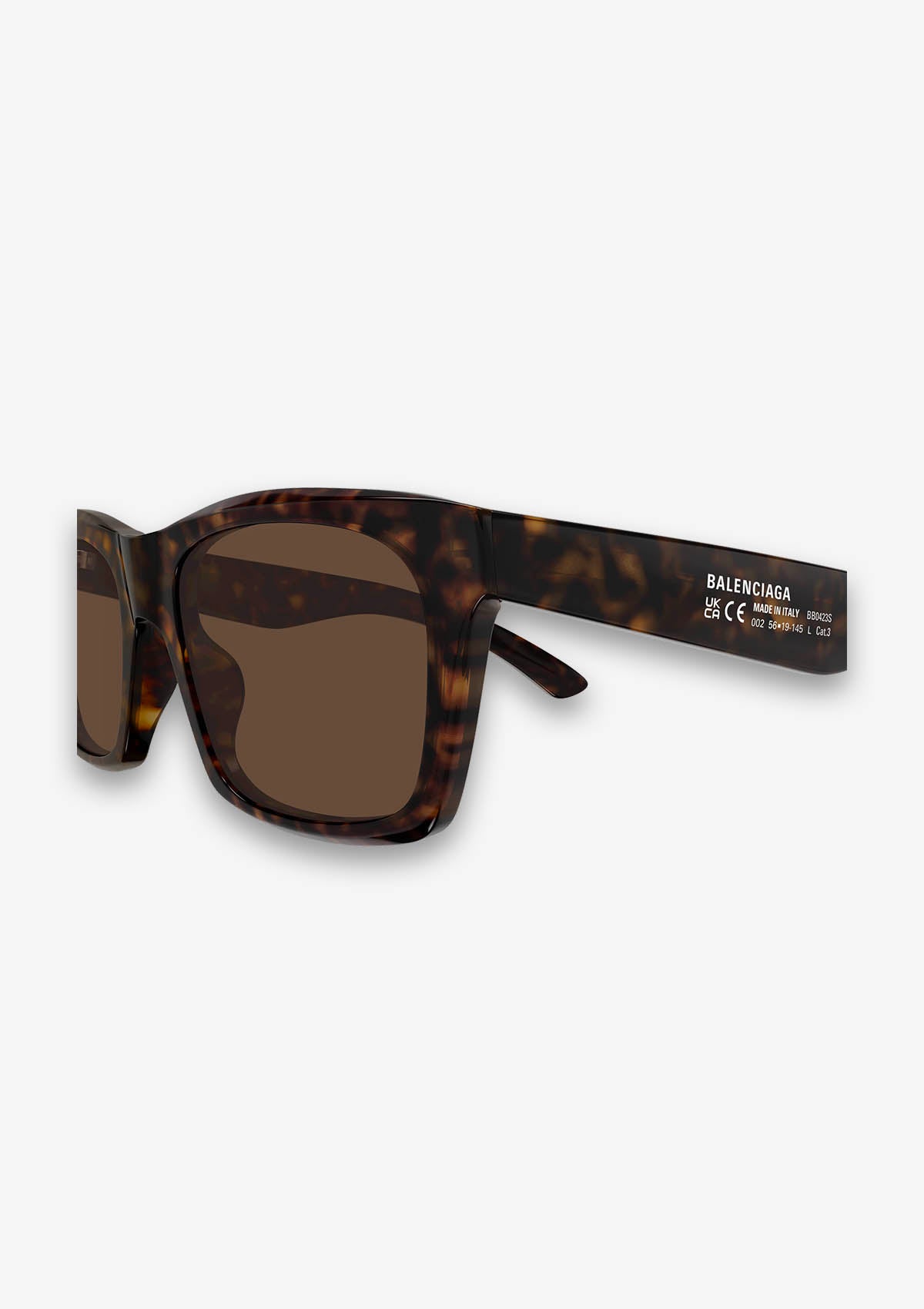 Lunette de soleil Balenciaga BB0423S Havane